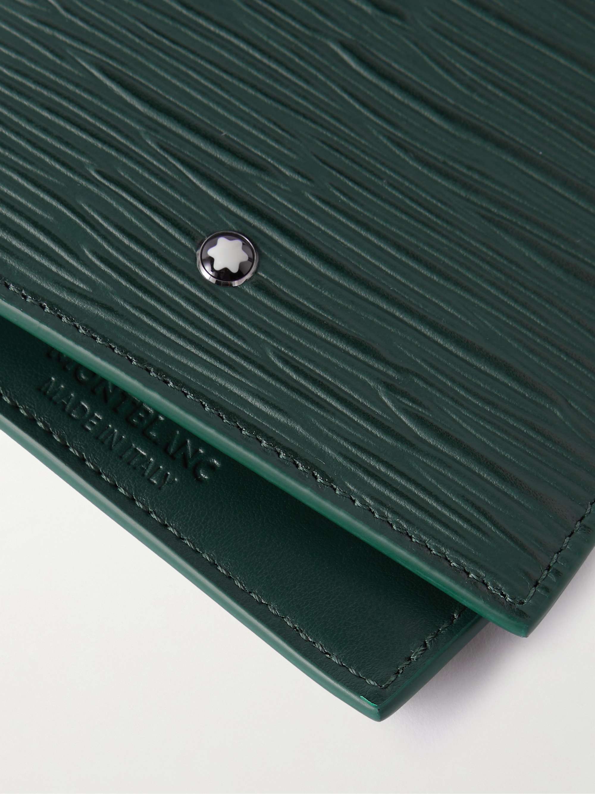 MONTBLANC Meisterstück 4810 Cross-Grain Leather Billfold Wallet
