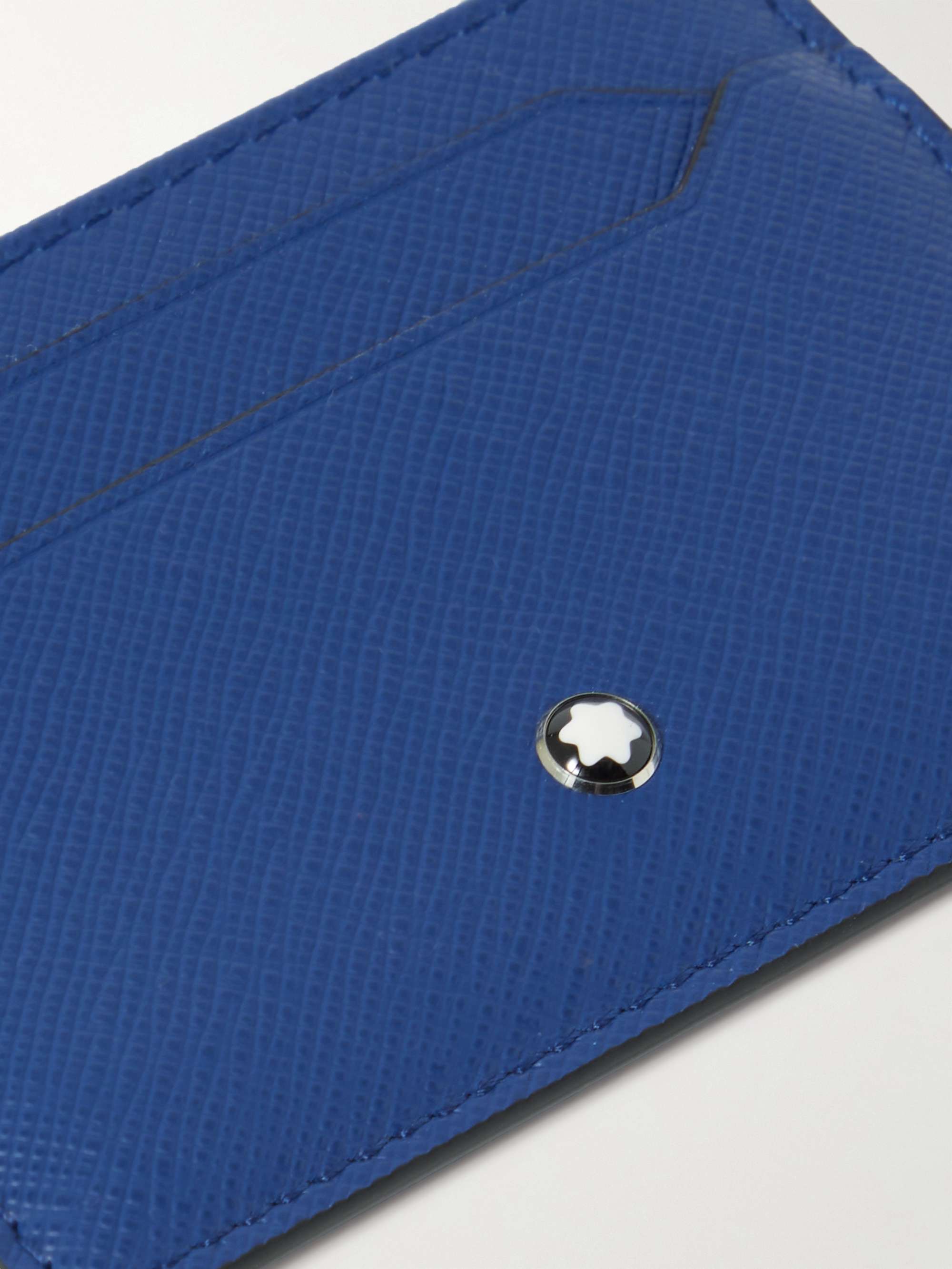 MONTBLANC Sartorial Cross-Grain Leather Cardholder
