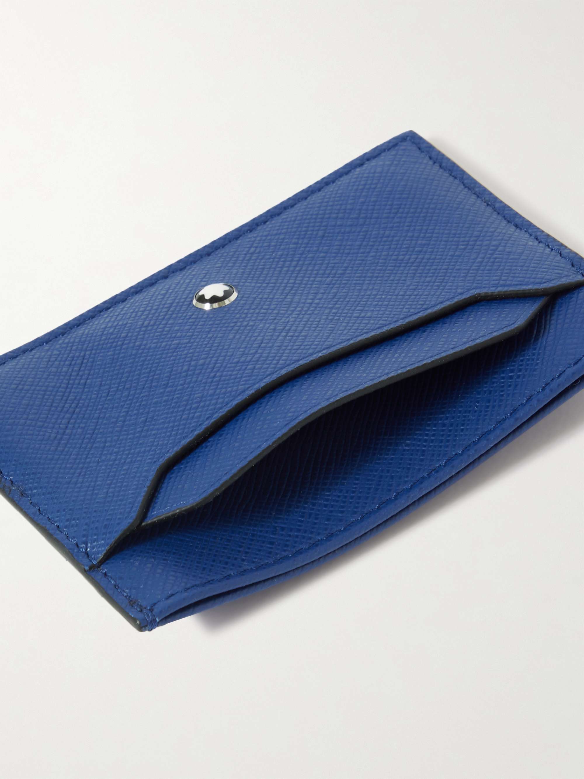 MONTBLANC Sartorial Cross-Grain Leather Cardholder