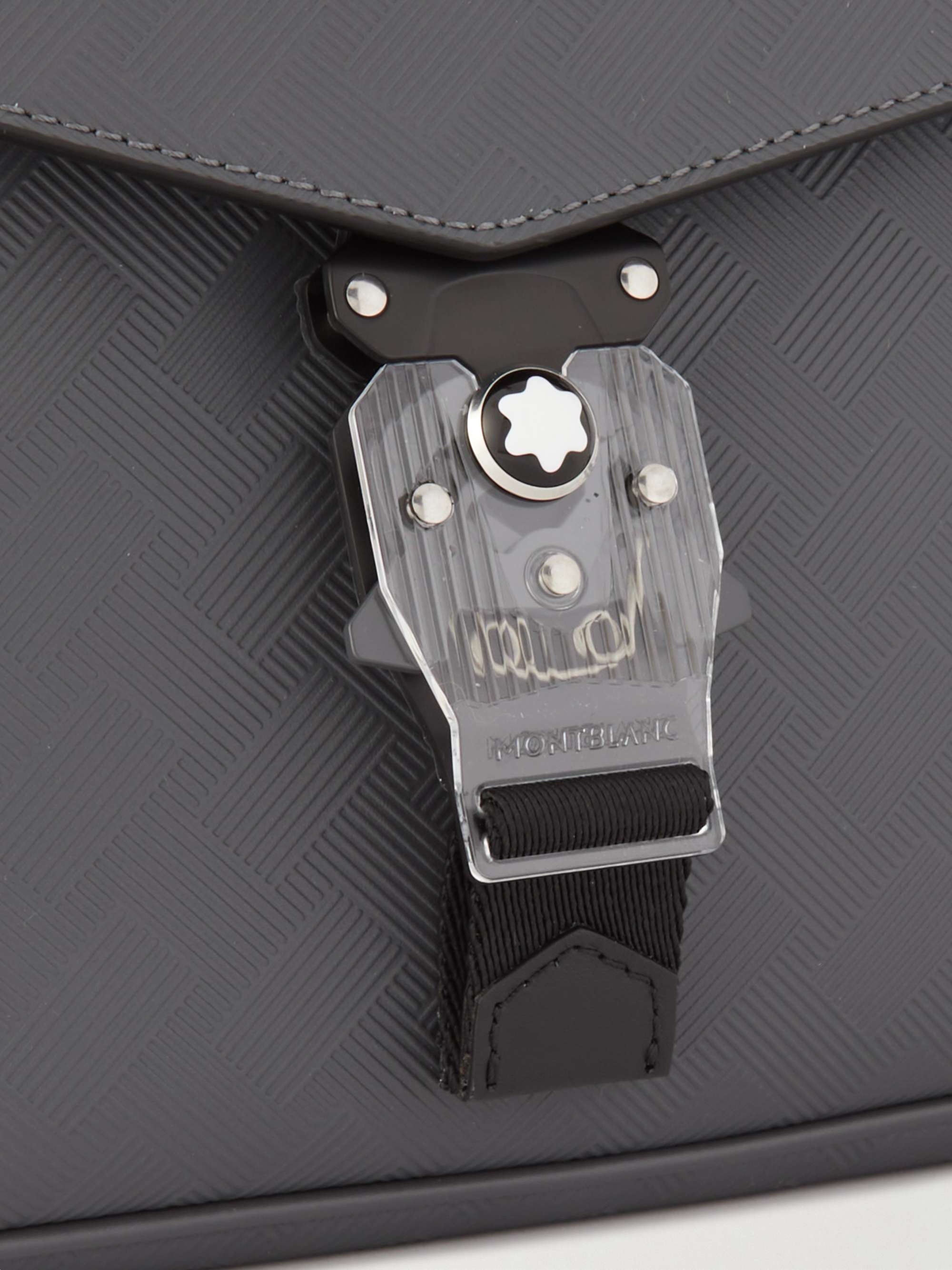 MONTBLANC Montblanc Extreme 3.0 Cross-Grain Leather Pouch
