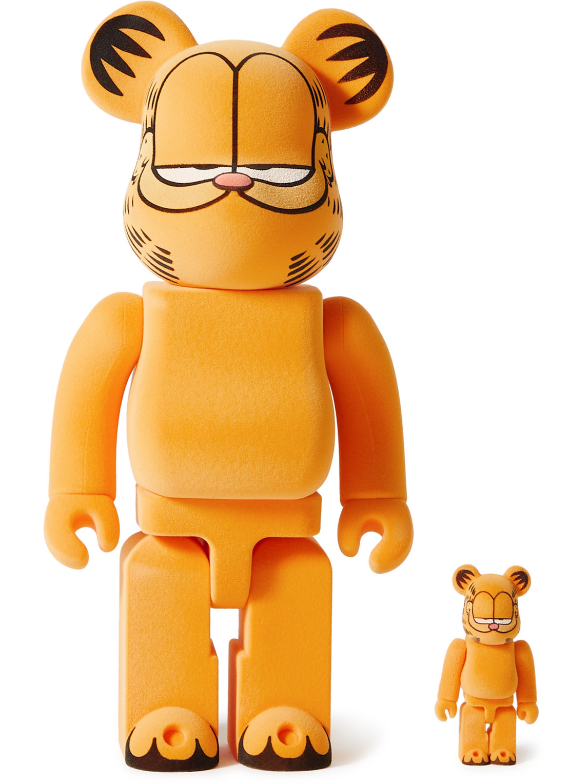 BE@RBRICK – Garfield 100% 400% Printed PVC Figurine Set