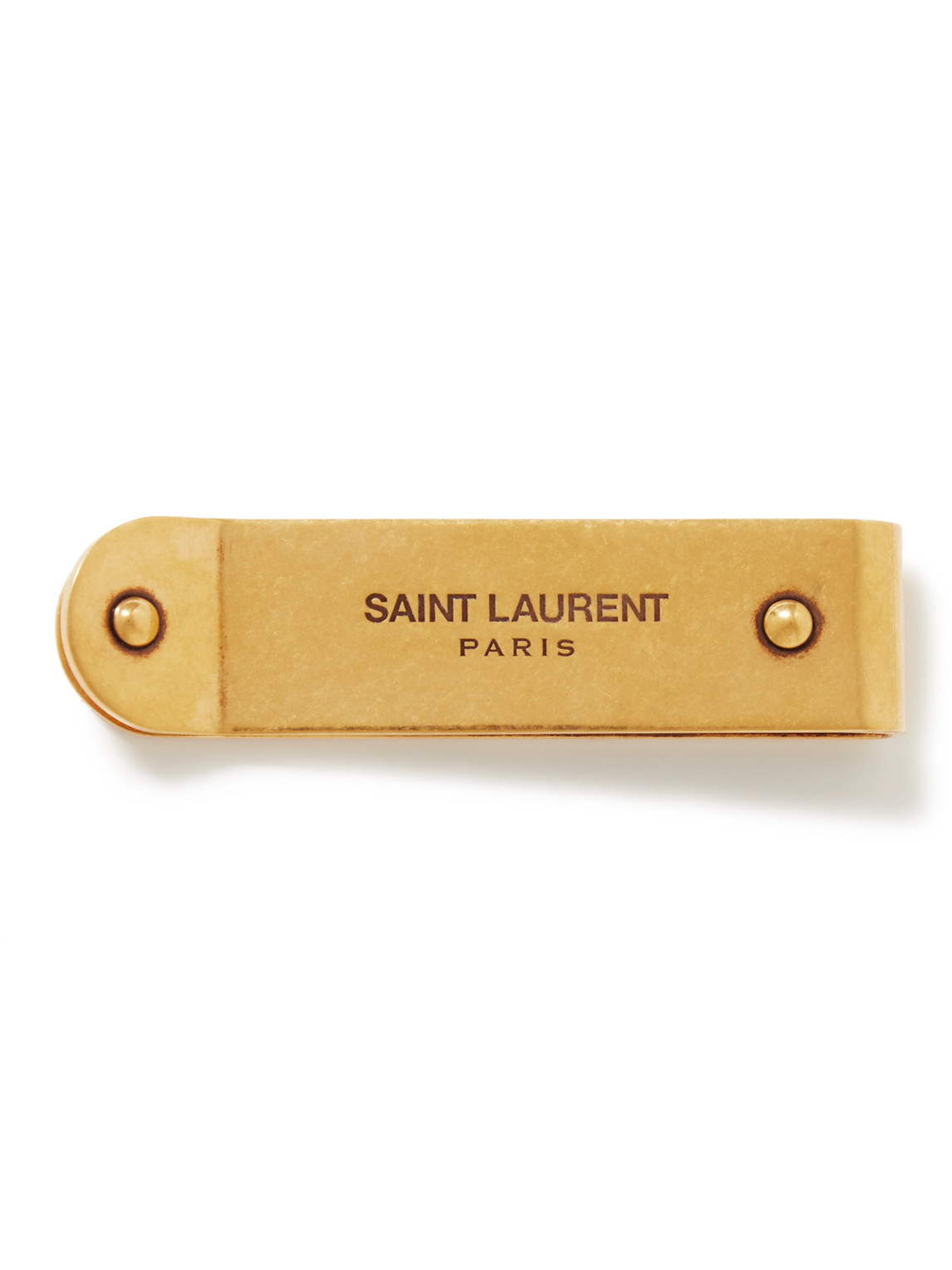 Saint Laurent Gold-tone Money Clip