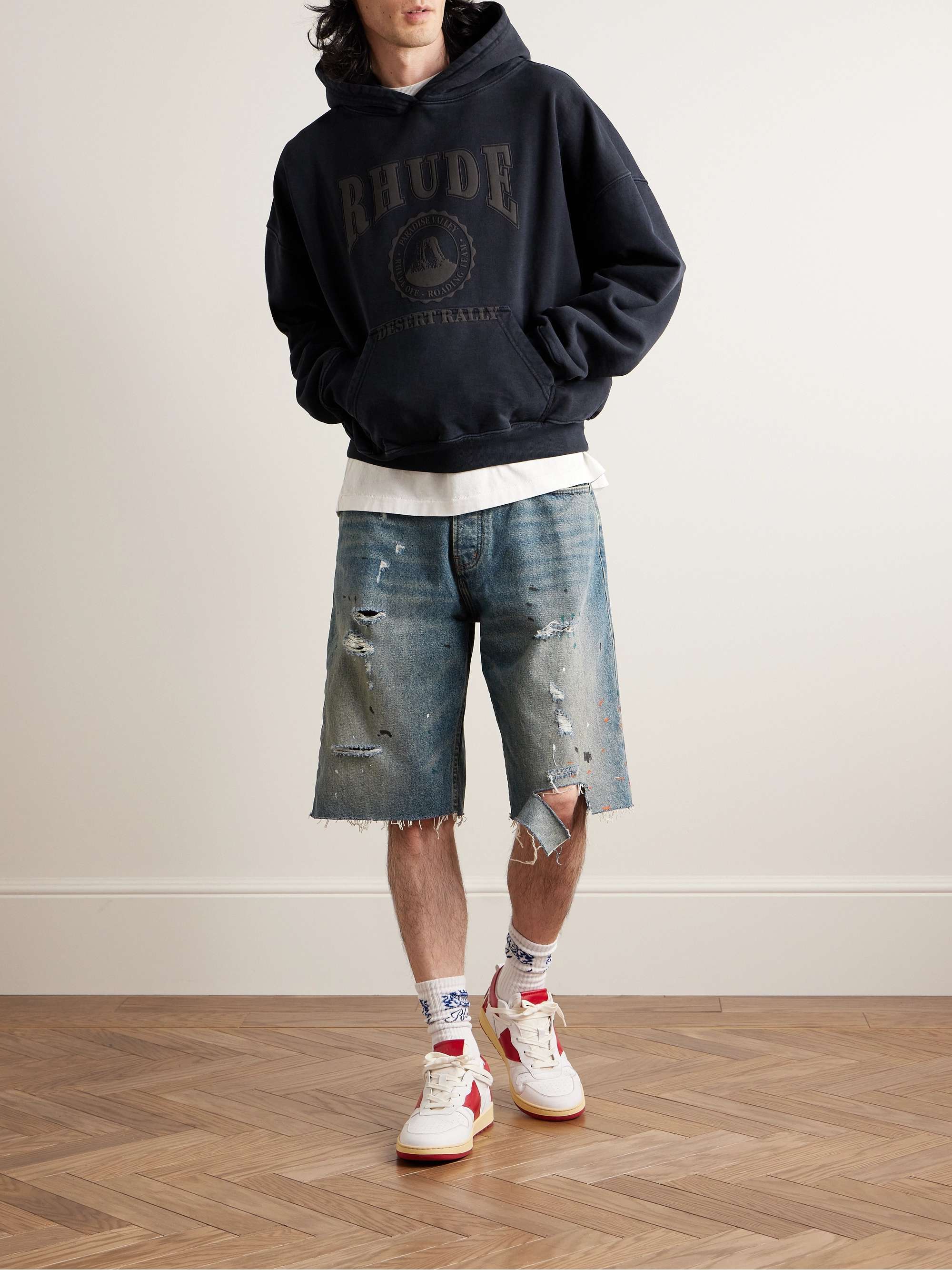 Destructed shorts sales