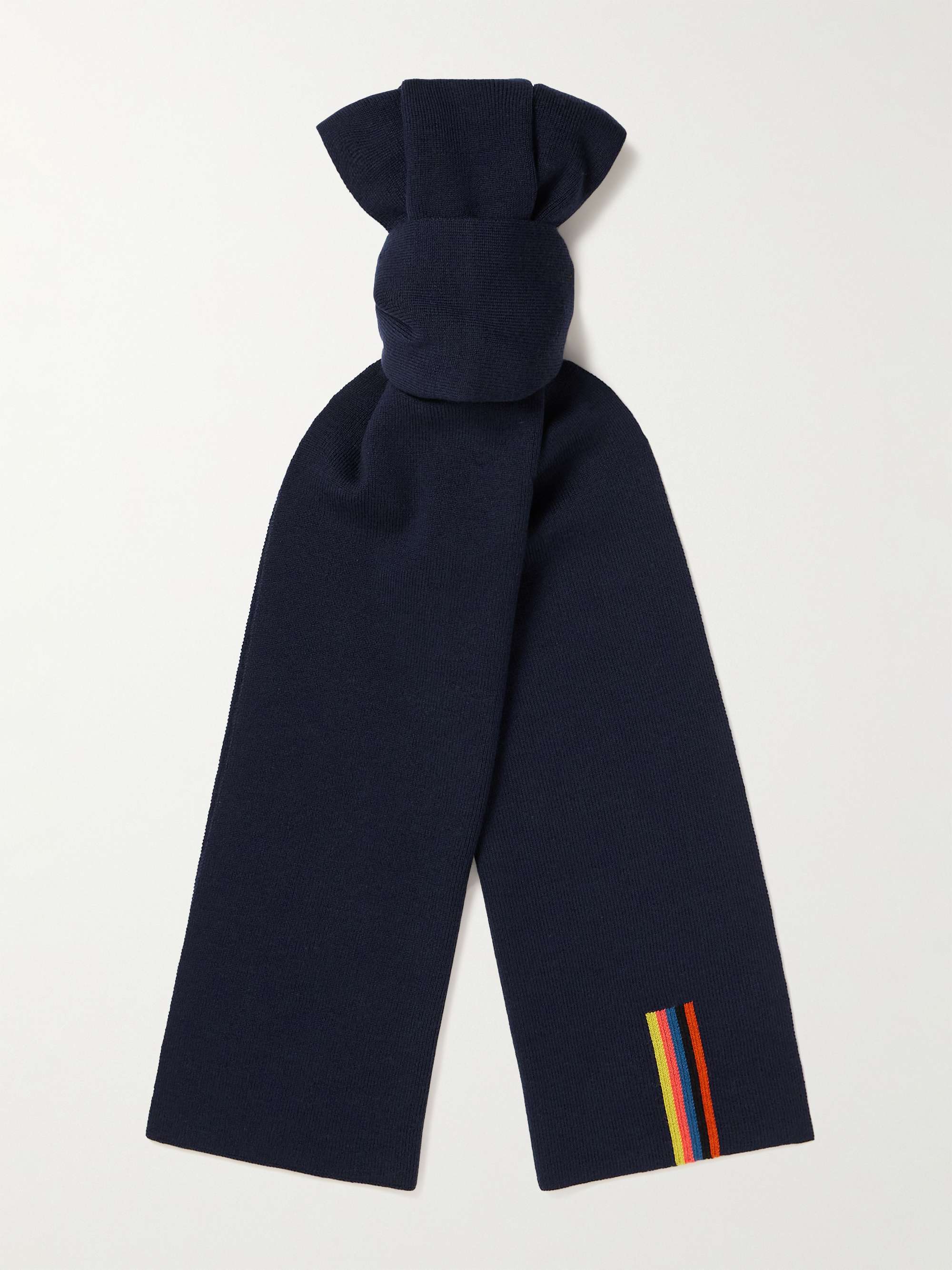paul smith artist stripe scarf