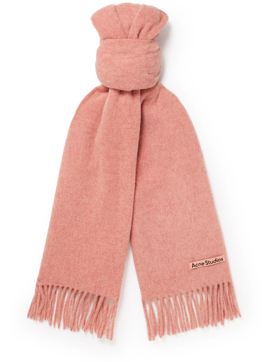 ACNE STUDIOS CANADA FRINGED WOOL SCARF