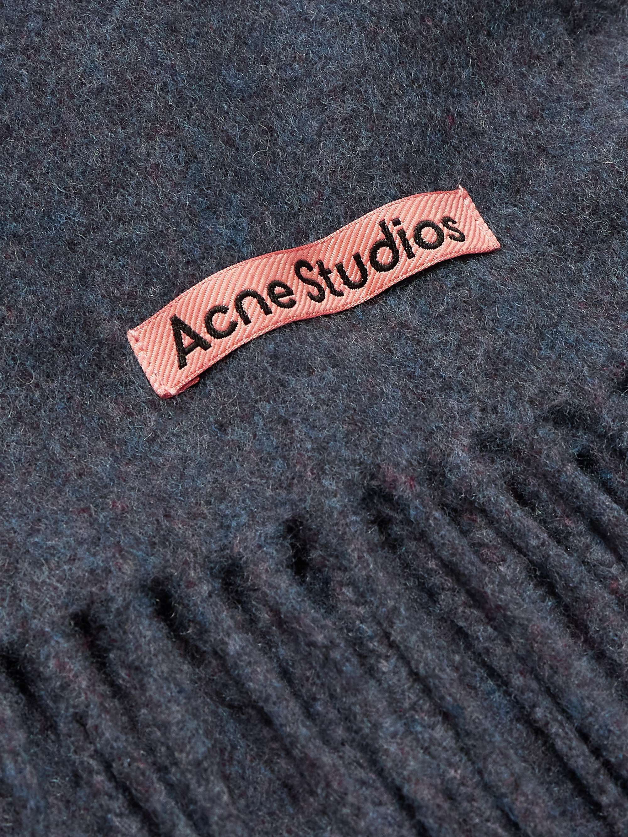 ACNE STUDIOS Canada Skinny Wool Scarf