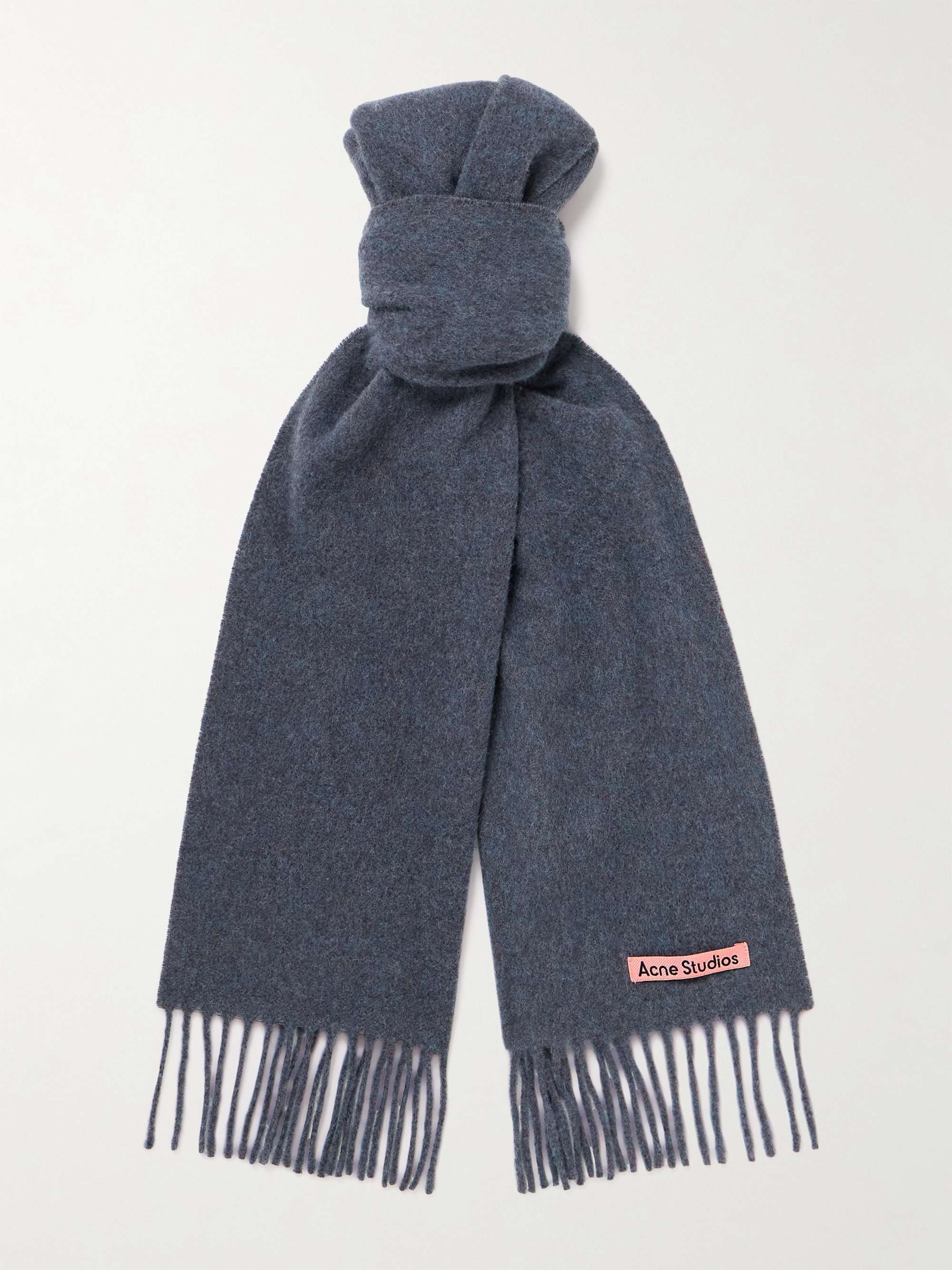 ACNE STUDIOS Canada Skinny Wool Scarf | MR PORTER