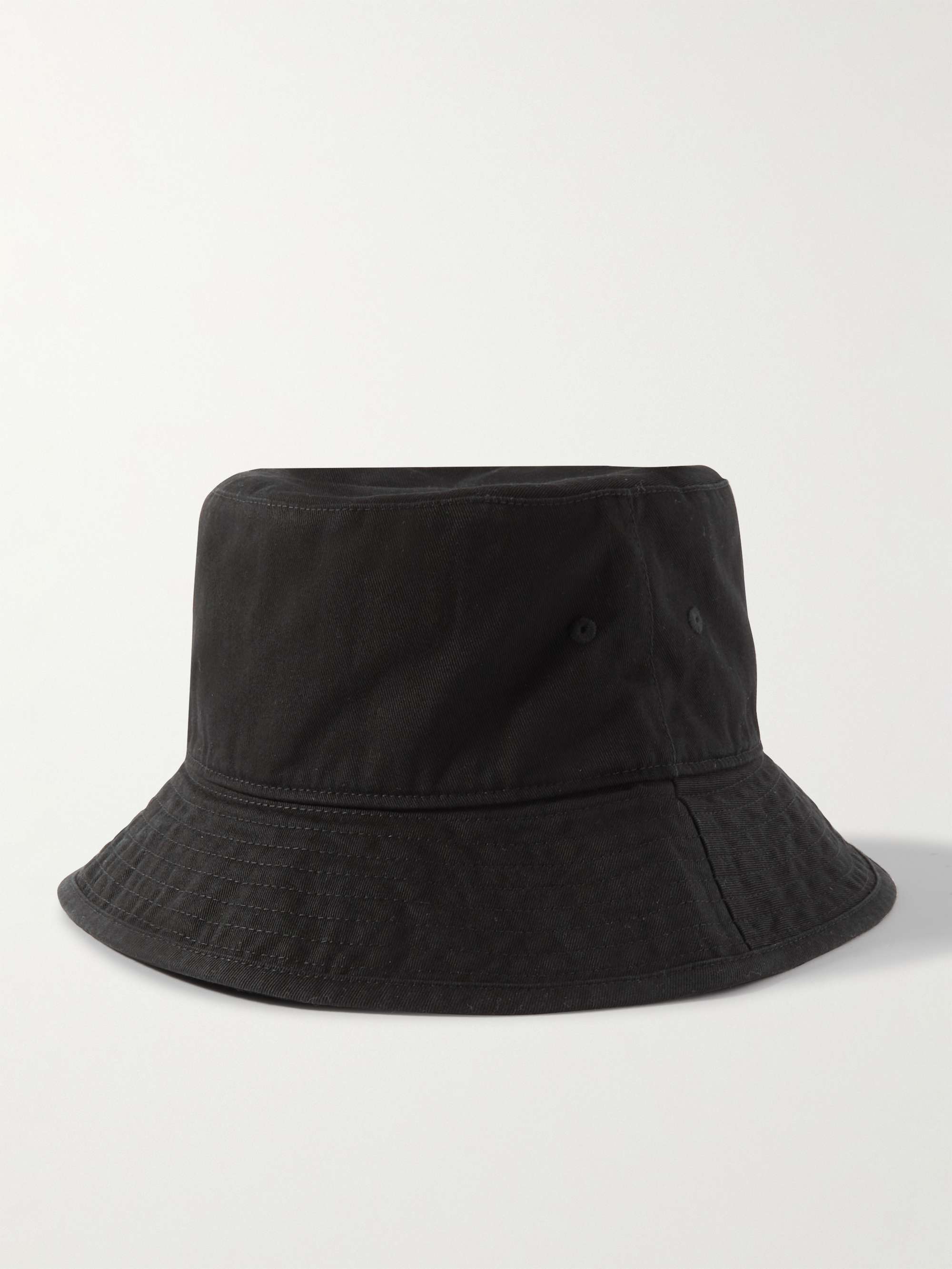 ACNE STUDIOS Brimmo Logo-Embroidered Cotton-Twill Bucket Hat for Men ...