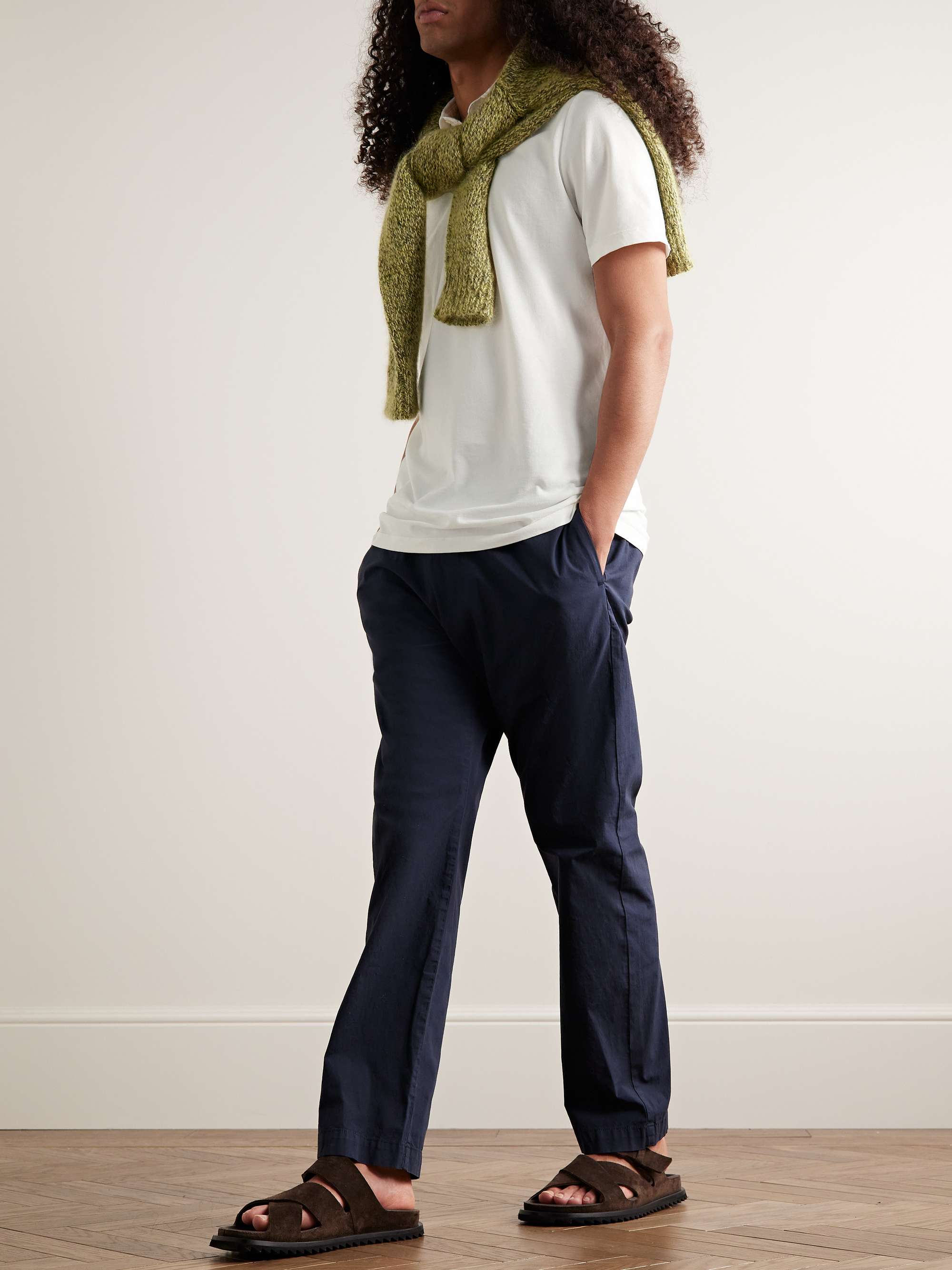 ALTEA Cotton-Jersey Polo Shirt