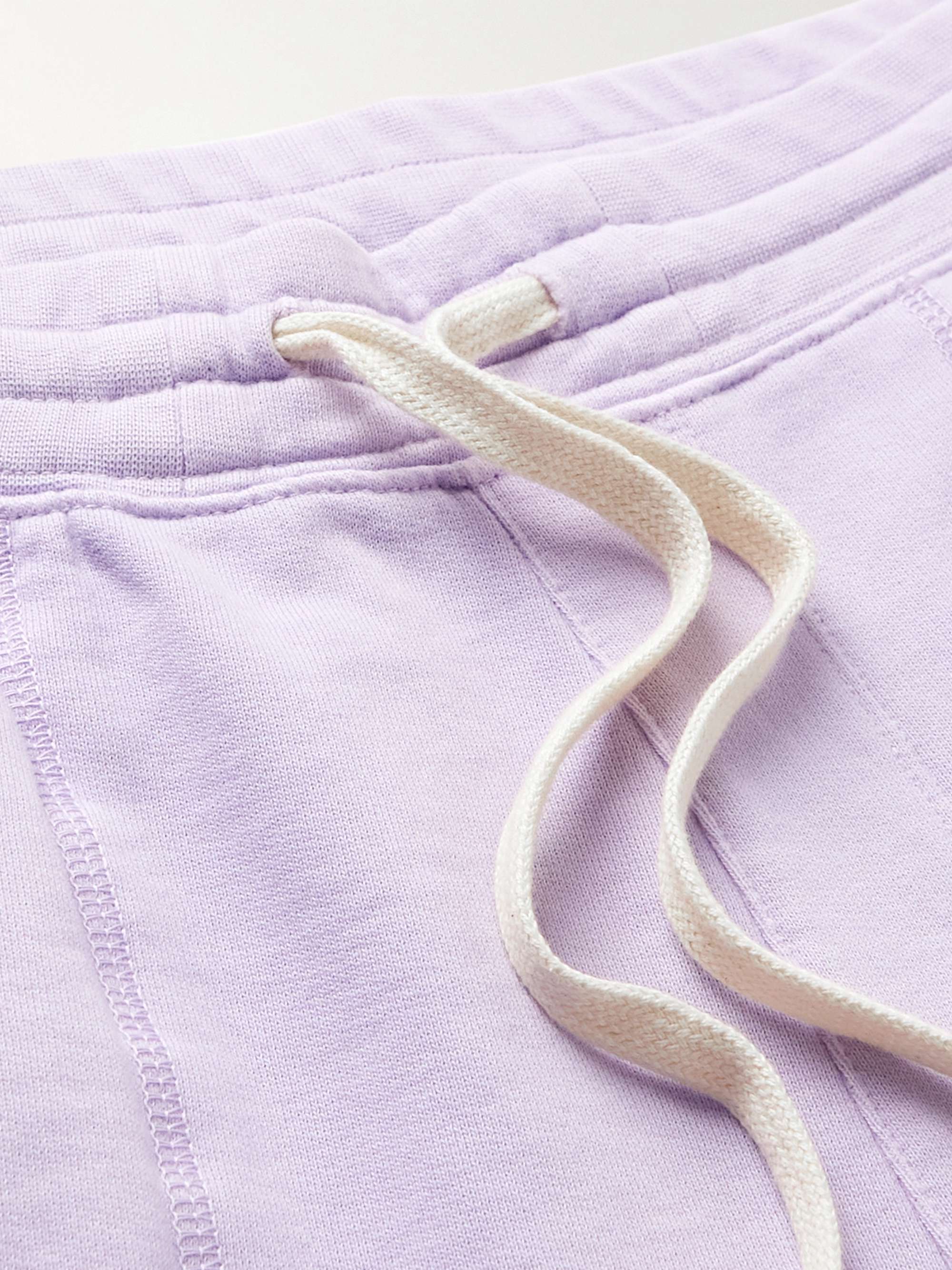 ALTEA Barkley Straight-Leg Cotton-Jersey Drawstring Bermuda Shorts