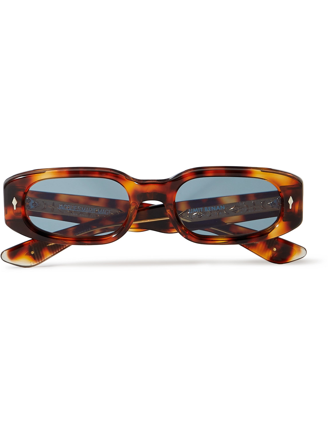 Jacques Marie Mage Umit Benan Hulya Oval-frame Tortoiseshell