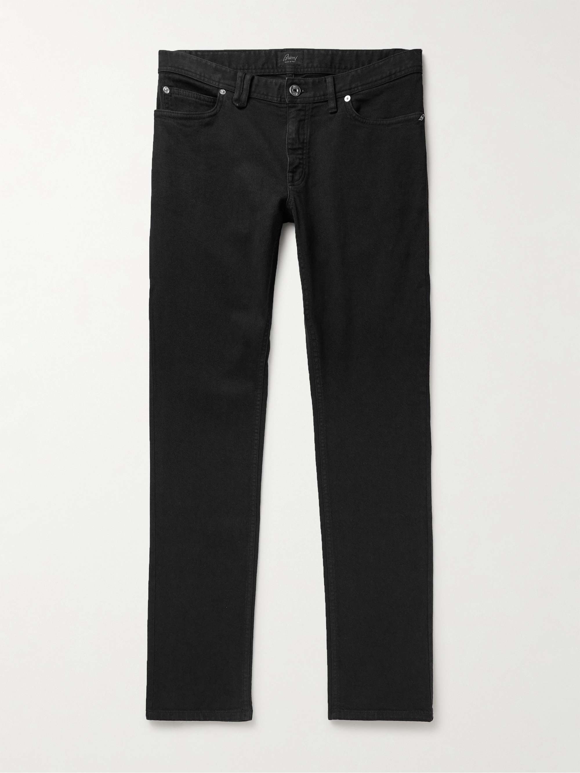 BRIONI Meribel Slim-Fit Straight-Leg Jeans for Men | MR PORTER