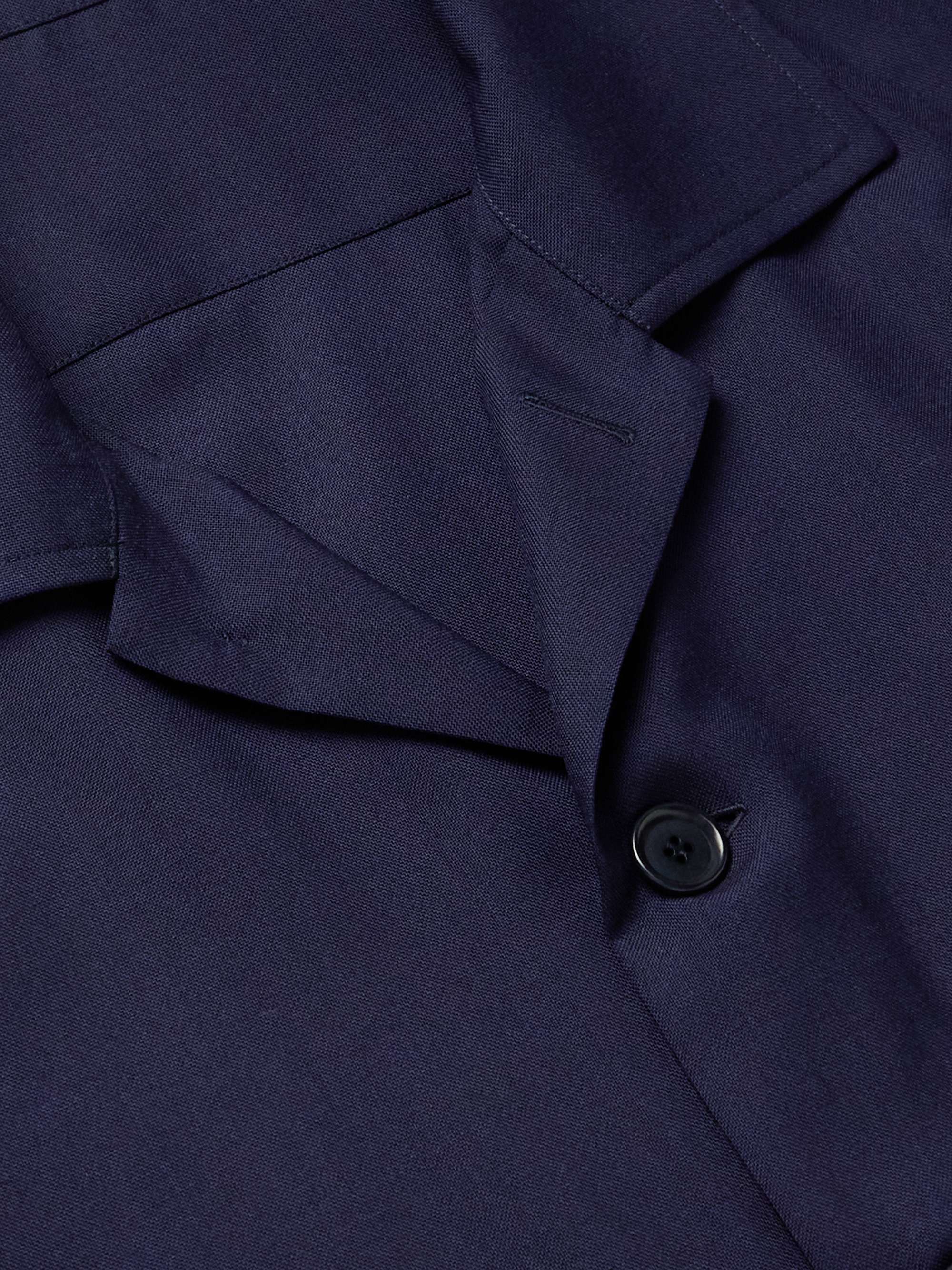 DE PETRILLO Wool-Twill Overshirt