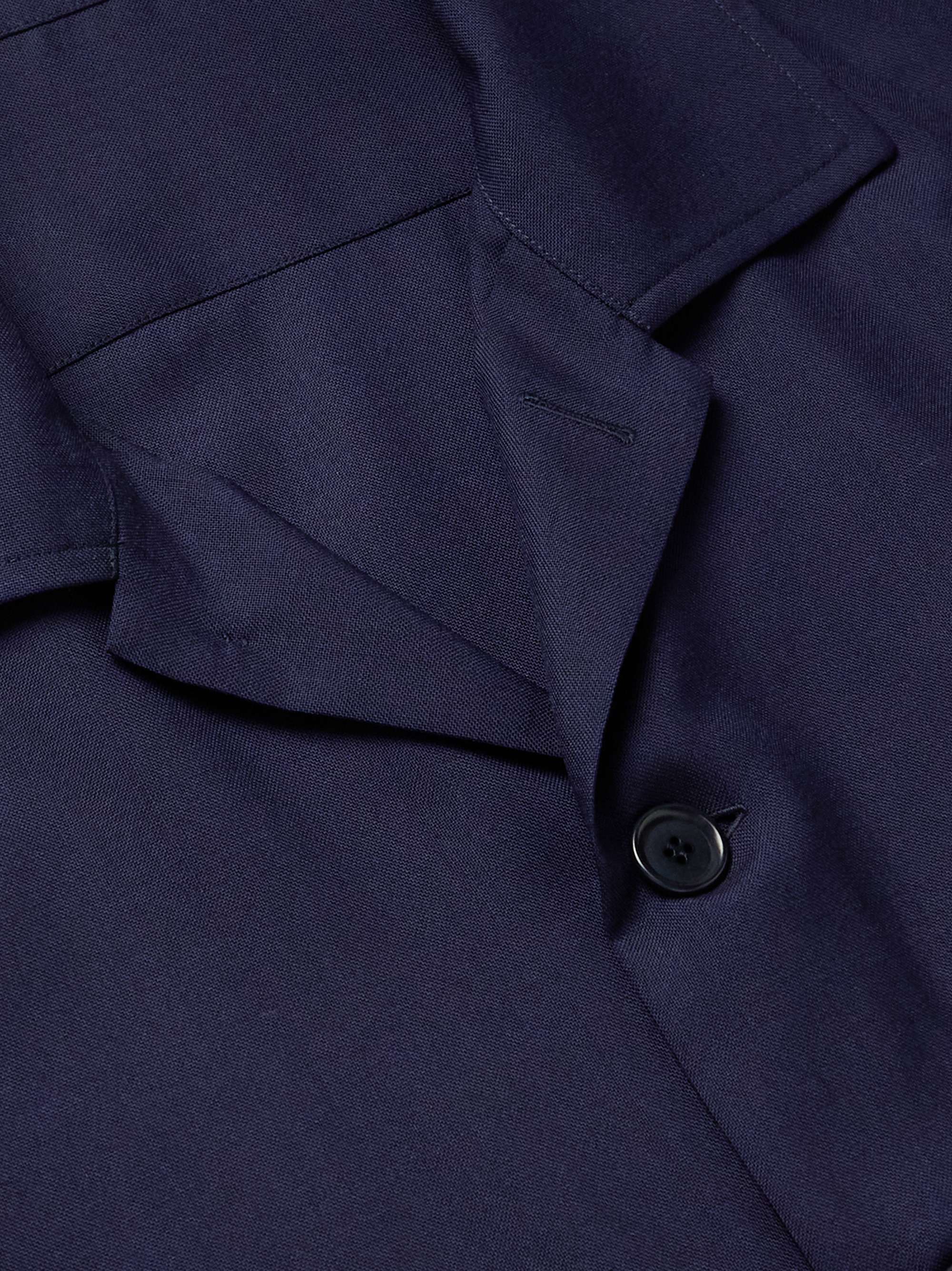 DE PETRILLO Wool-Twill Overshirt for Men | MR PORTER