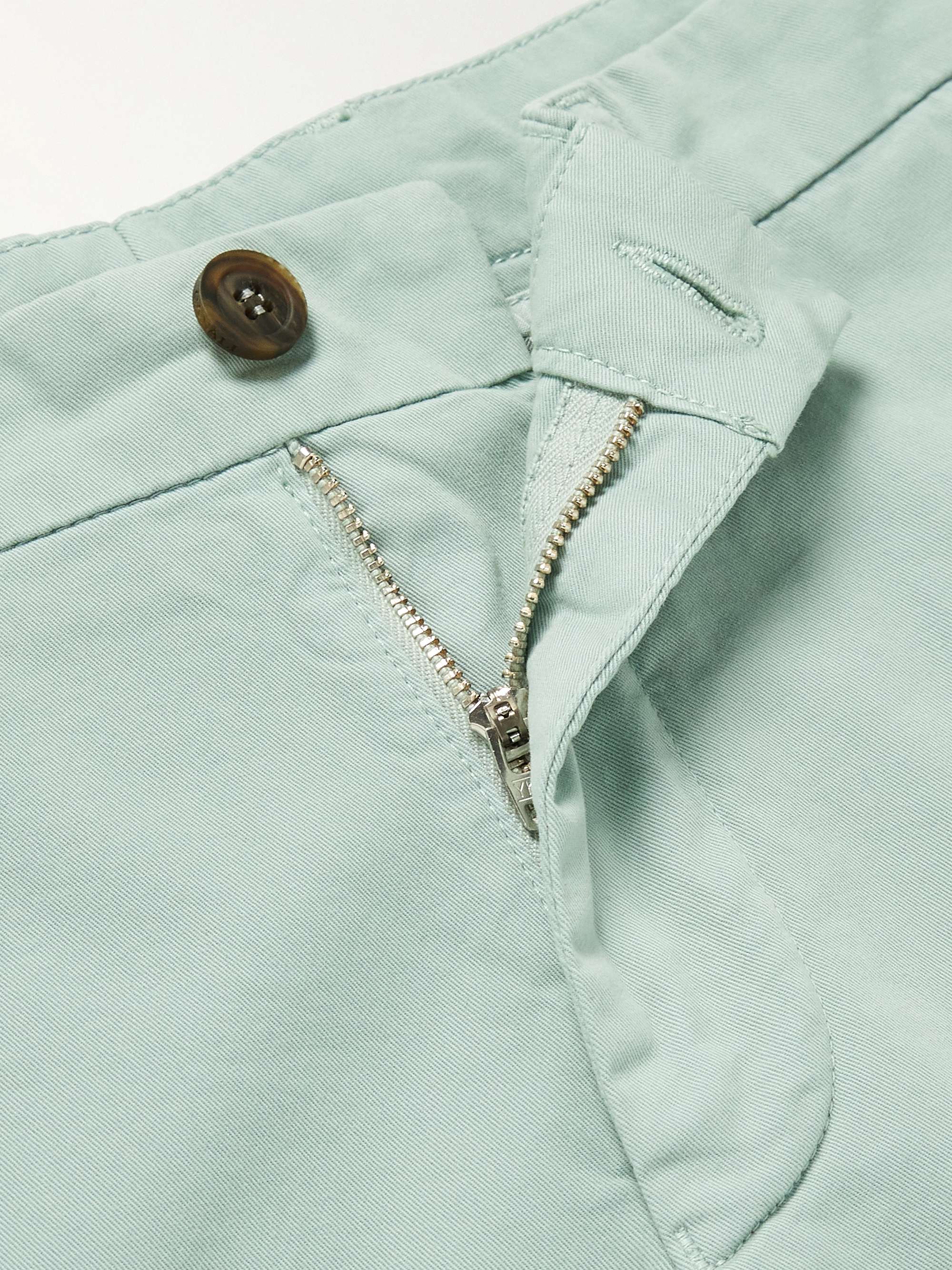 CANALI Stretch Cotton-Twill Bermuda Shorts