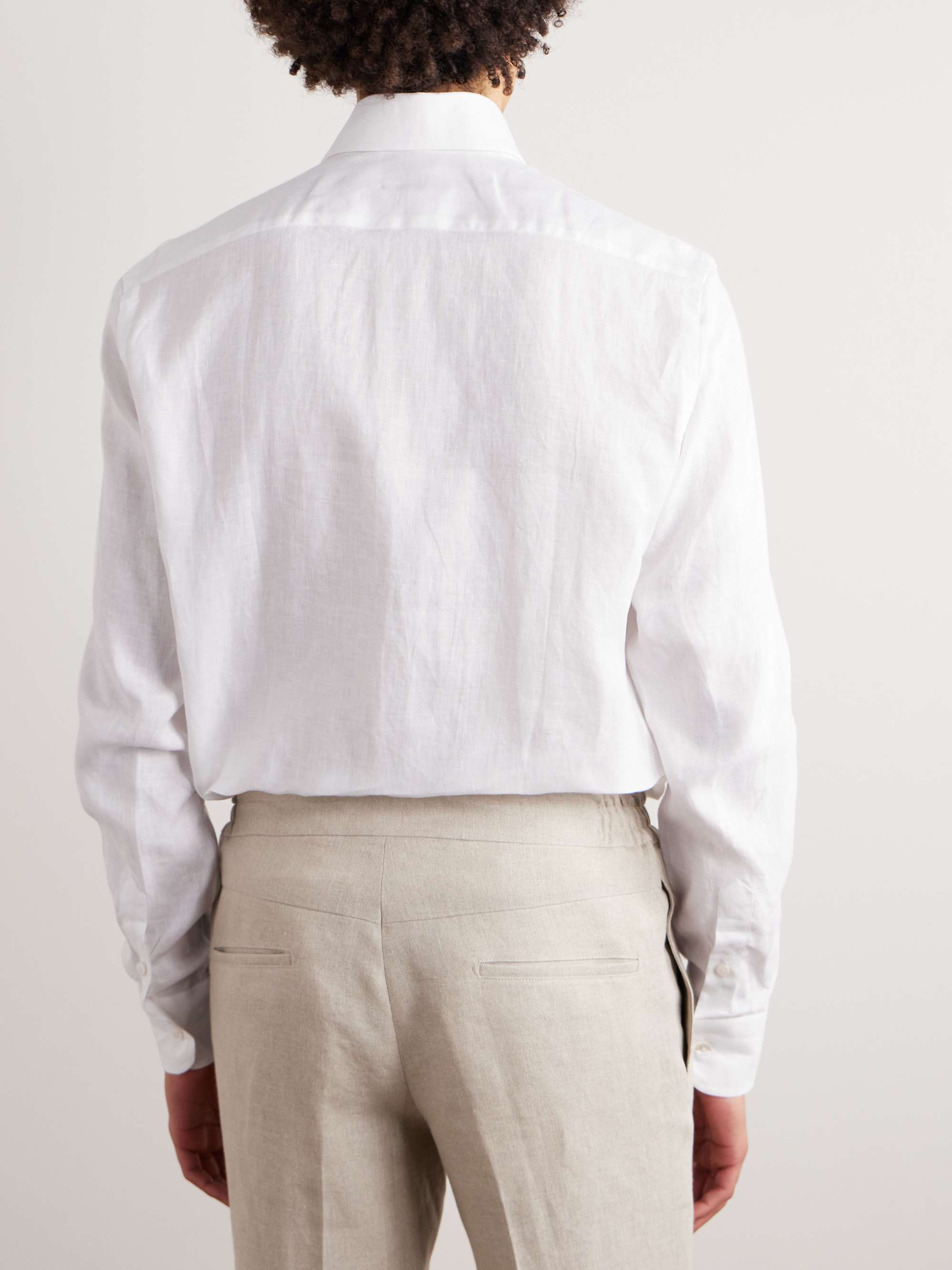 DE PETRILLO Linen Shirt
