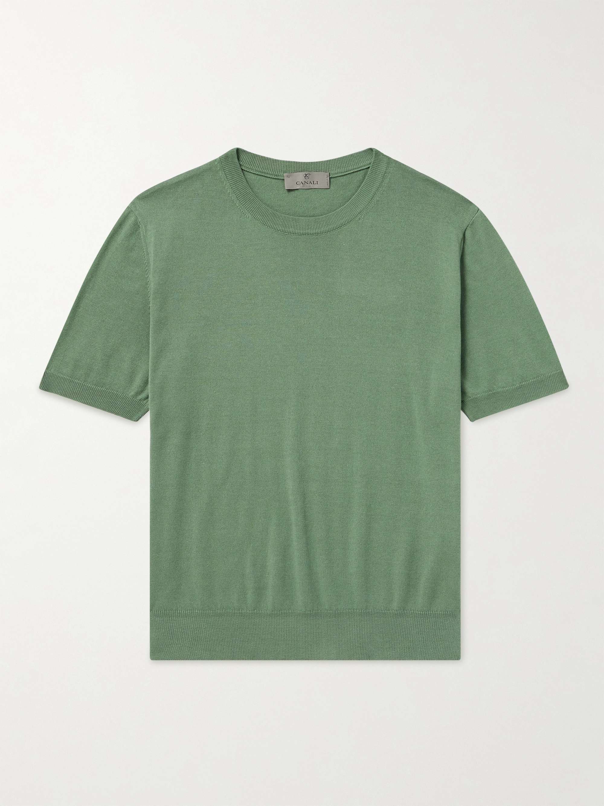 BOTTEGA VENETA Washed cotton-jersey T-shirt