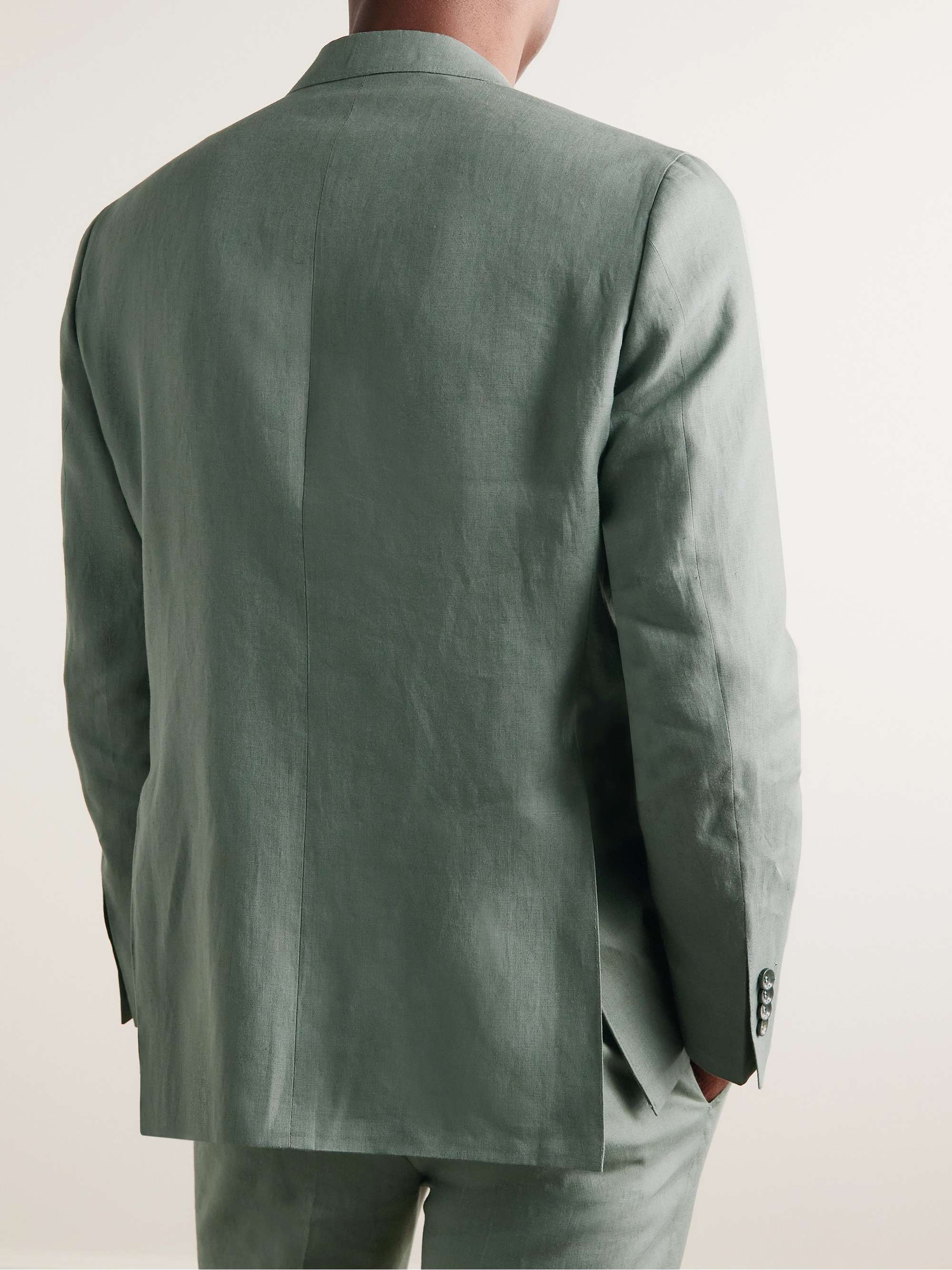 CANALI Linen Suit Jacket