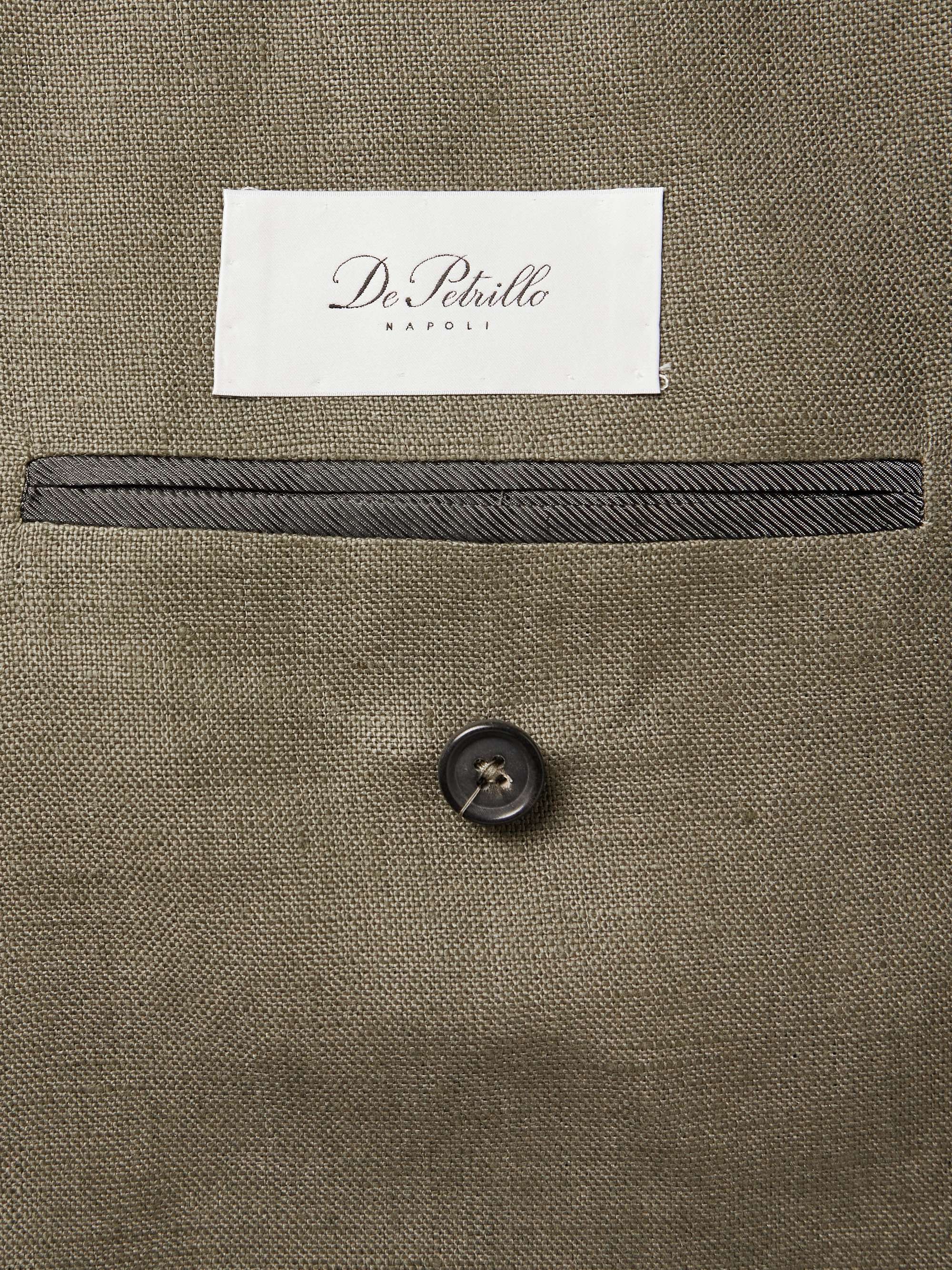 DE PETRILLO Linen Blazer
