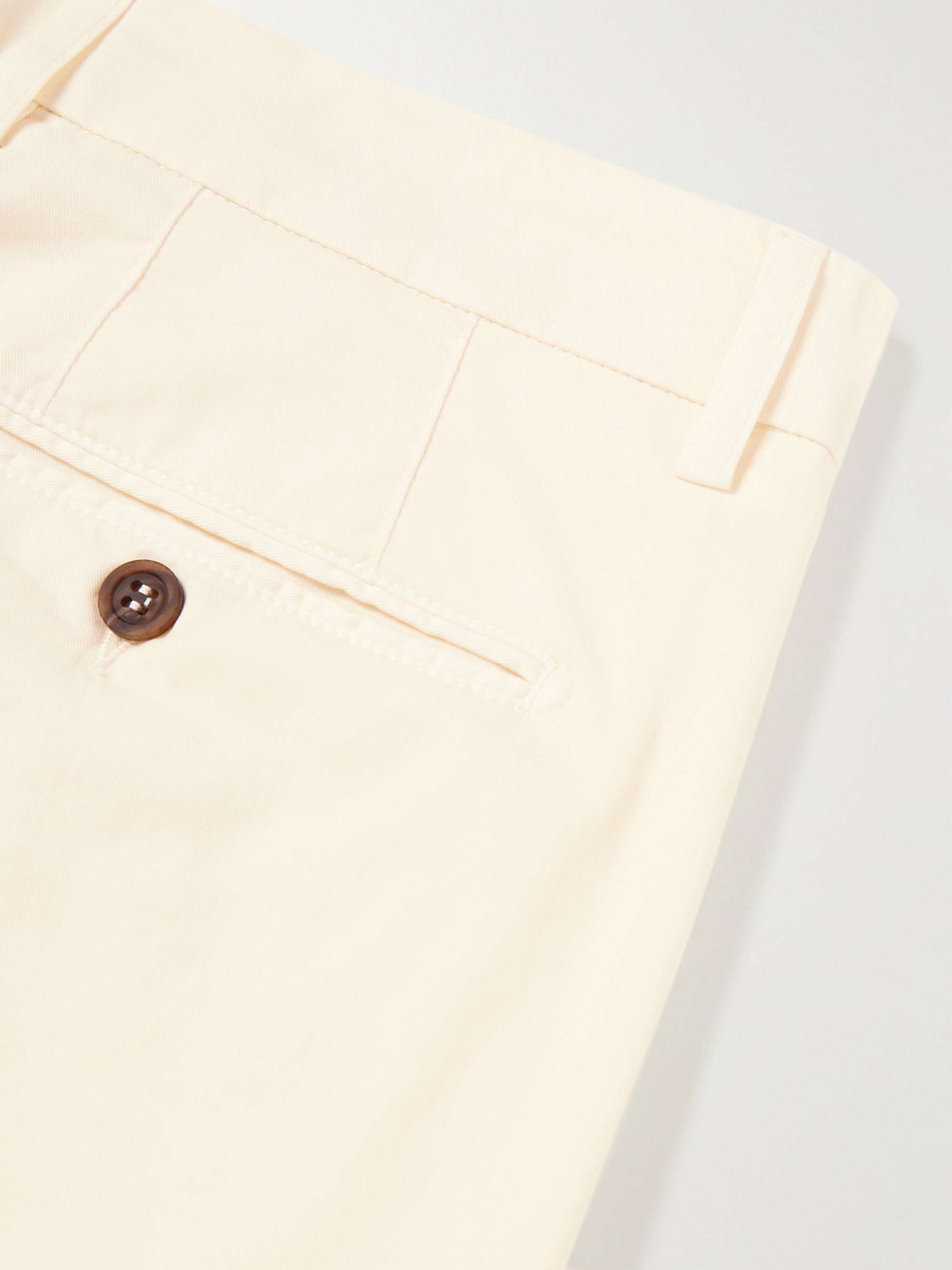 CANALI Stretch Cotton-Twill Bermuda Shorts