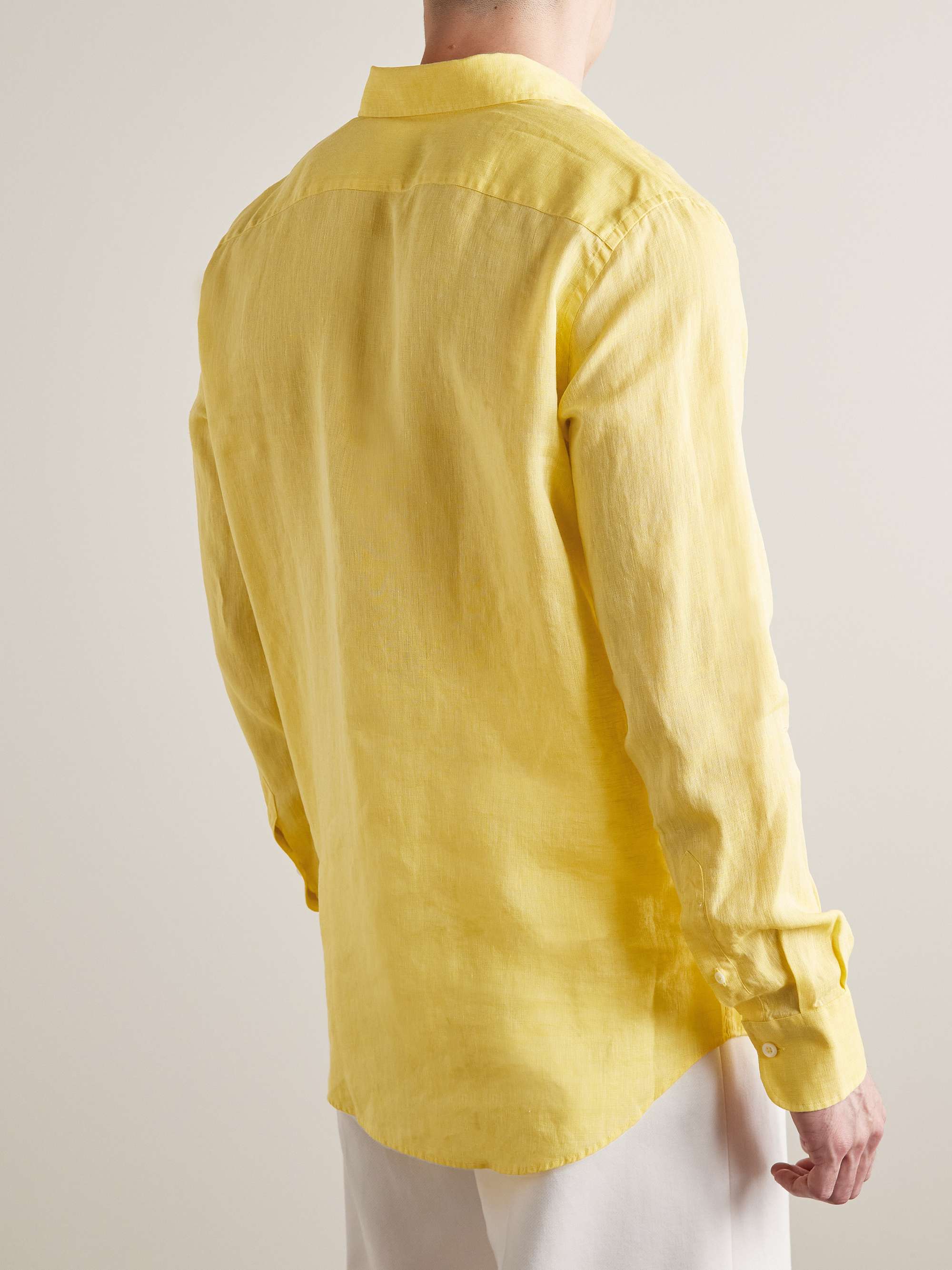 CANALI Linen Shirt for Men MR PORTER