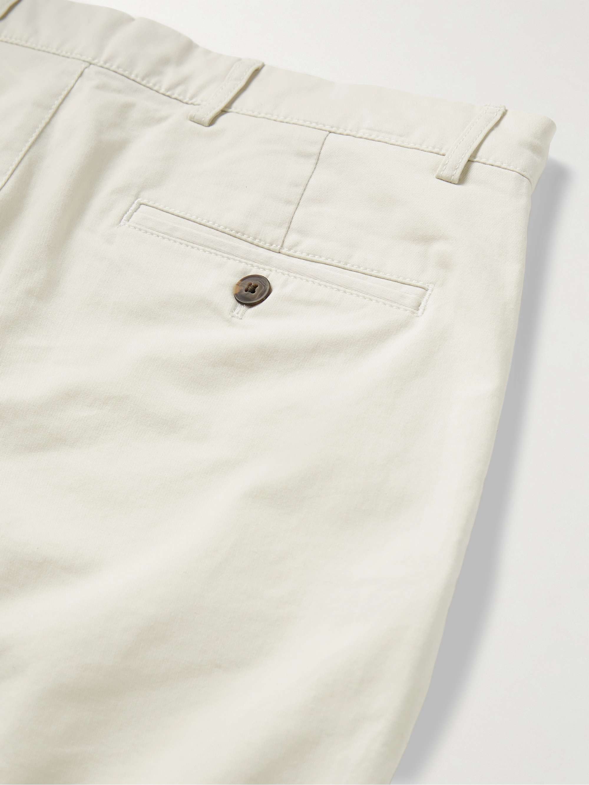CLUB MONACO Connor Slim-Fit Cotton-Blend Twill Trousers