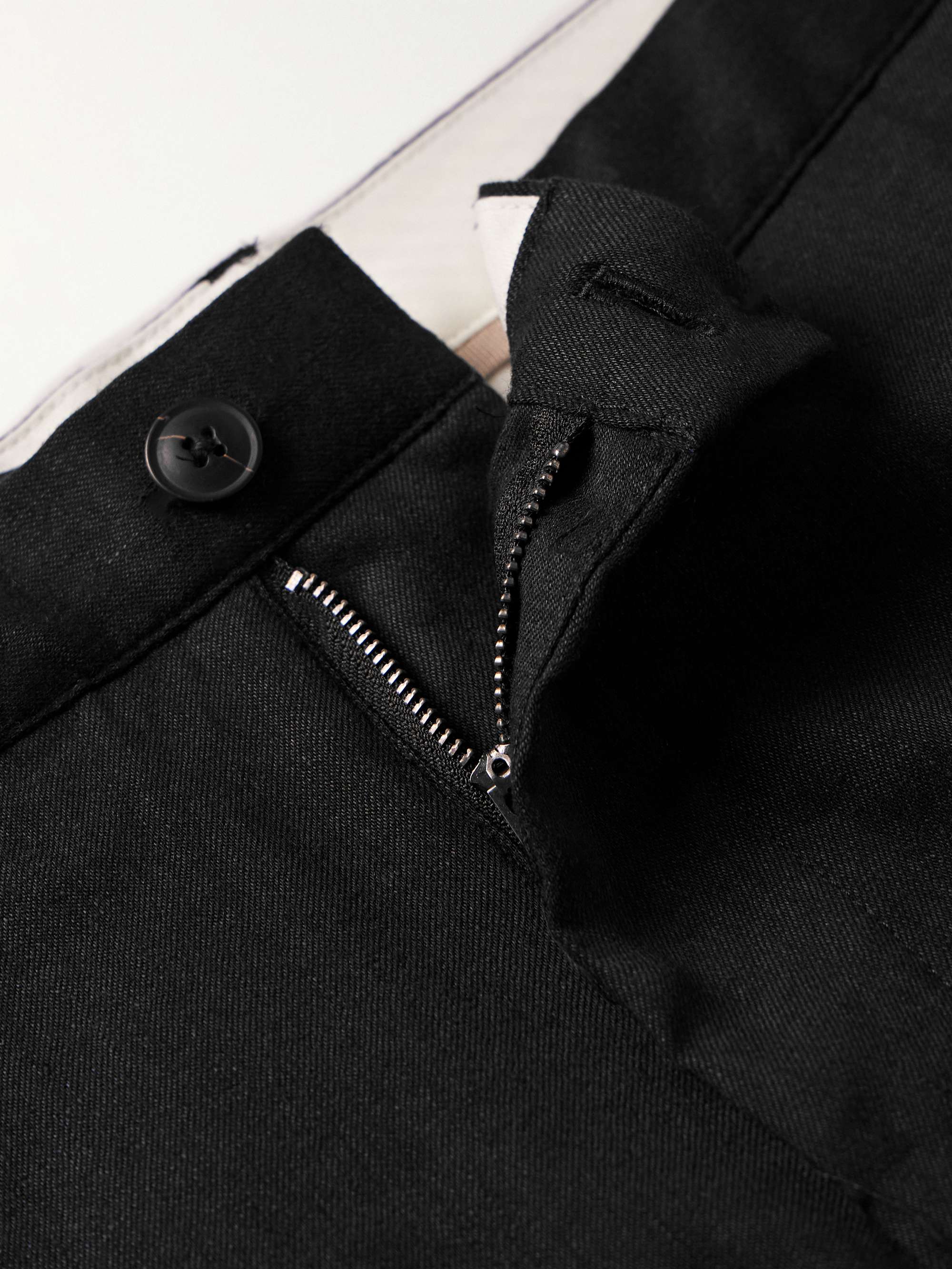 CLUB MONACO Connor Slim-Fit Linen-Blend Trousers for Men | MR PORTER