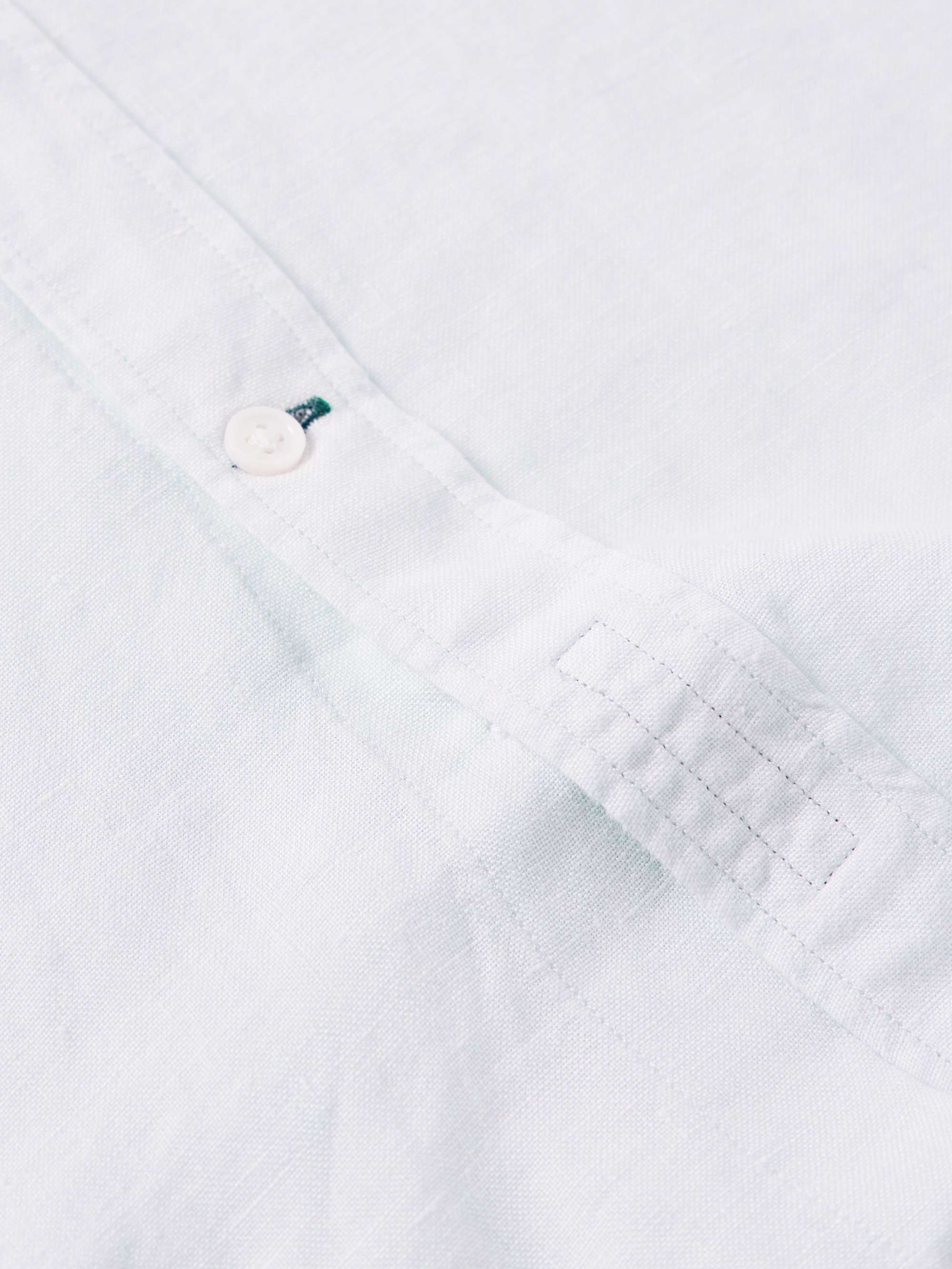 CLUB MONACO Button-Down Collar Linen Shirt for Men | MR PORTER