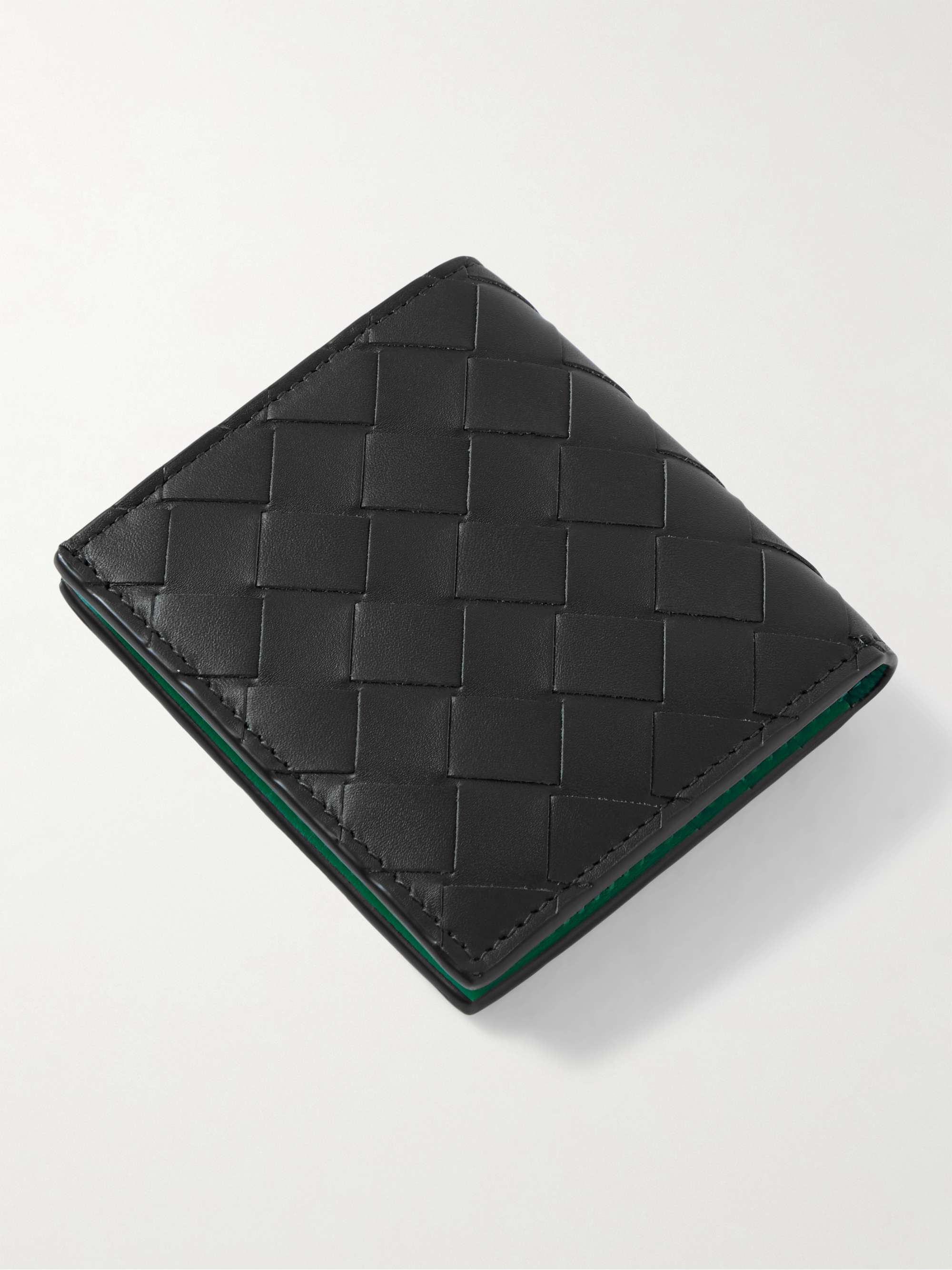 BOTTEGA VENETA Intrecciato Leather Billfold Wallet
