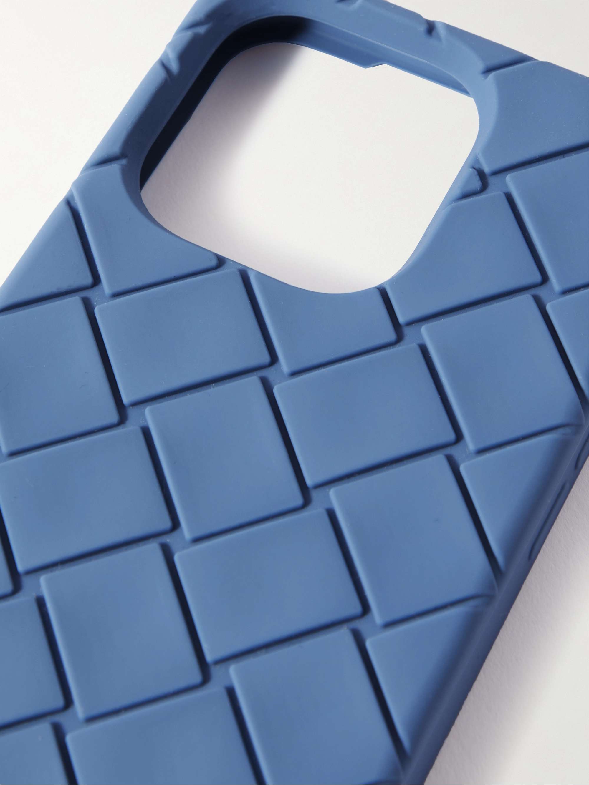 BOTTEGA VENETA Intrecciato Rubber iPhone 14 Pro Case