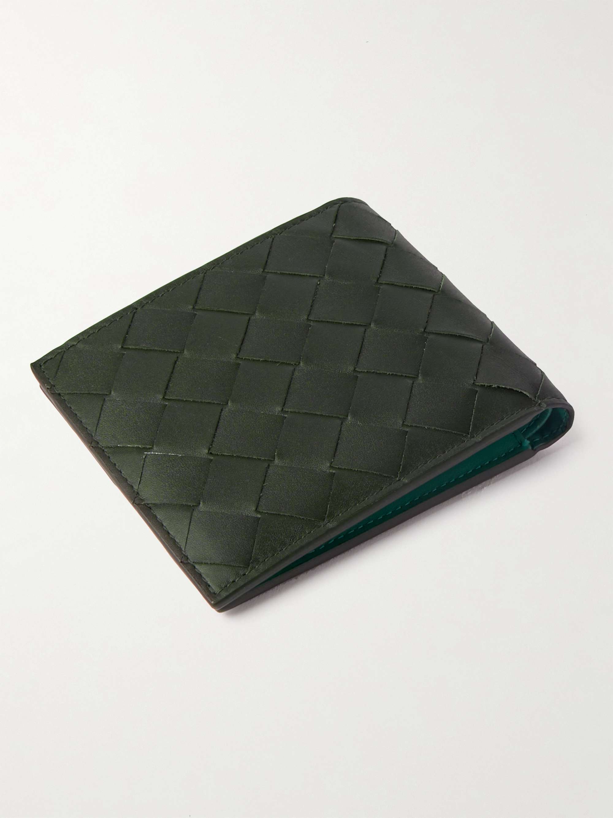 BOTTEGA VENETA Intrecciato Leather Billfold Wallet