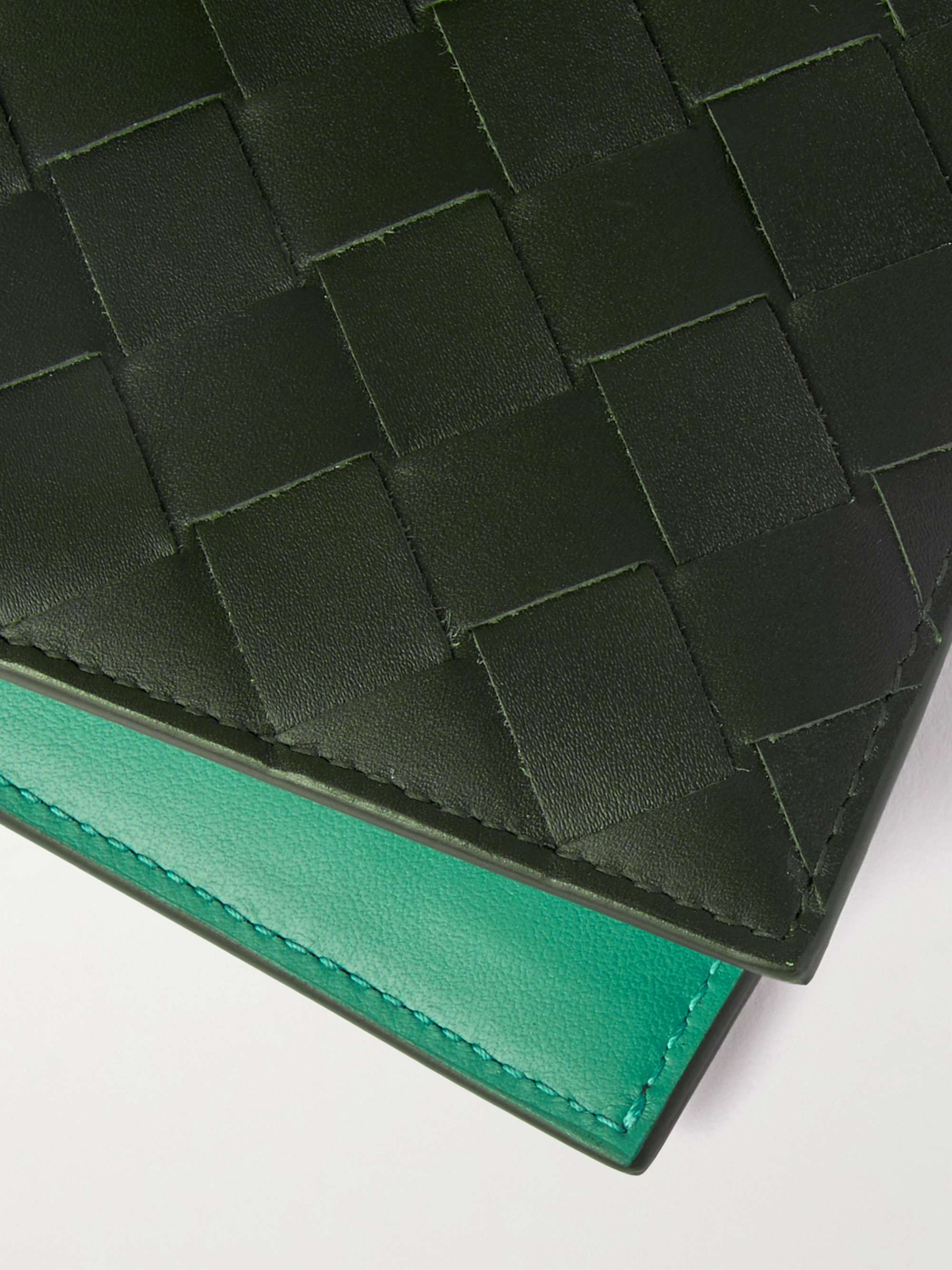 BOTTEGA VENETA Intrecciato Leather Billfold Wallet