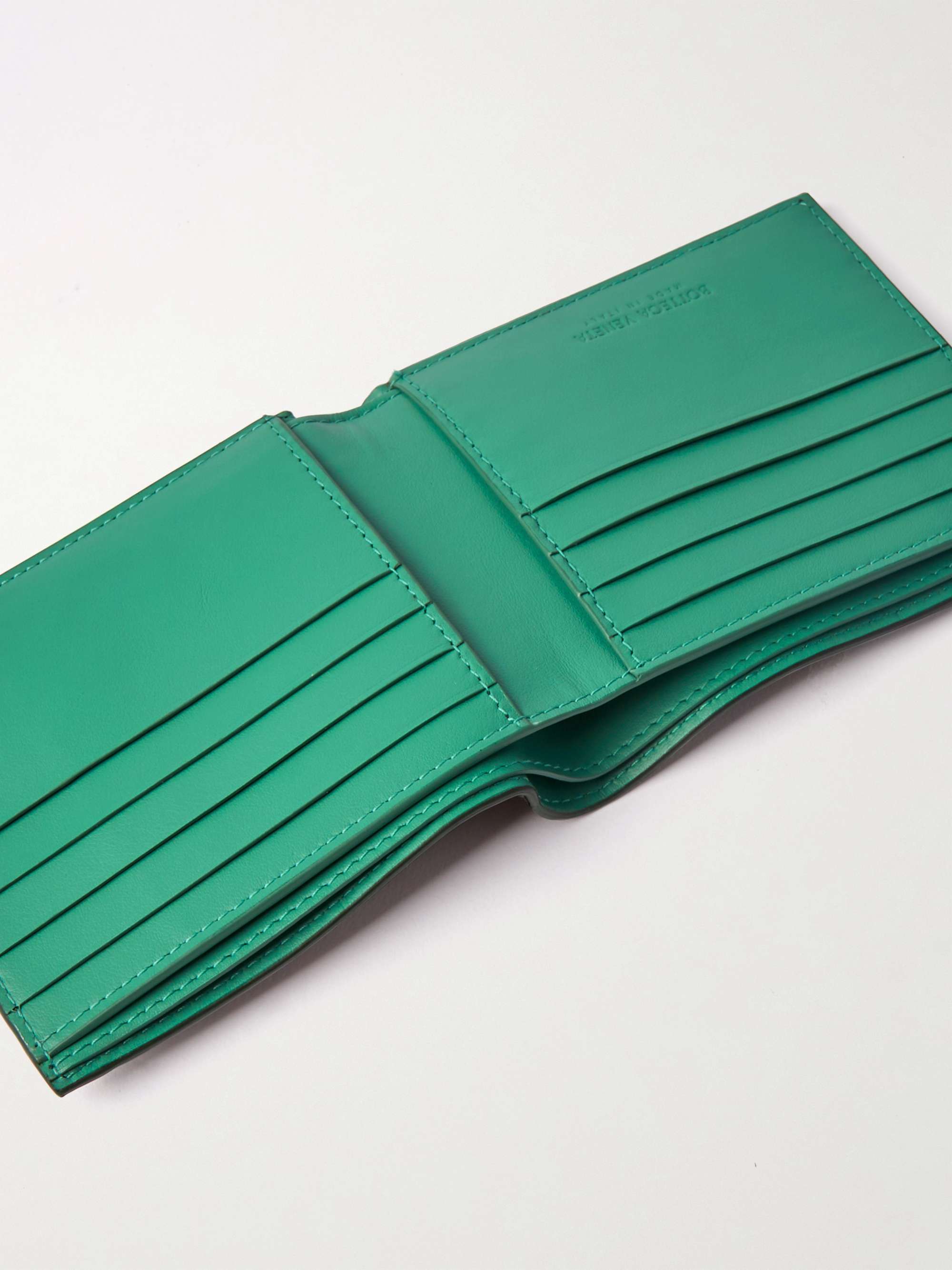 BOTTEGA VENETA Intrecciato Leather Billfold Wallet