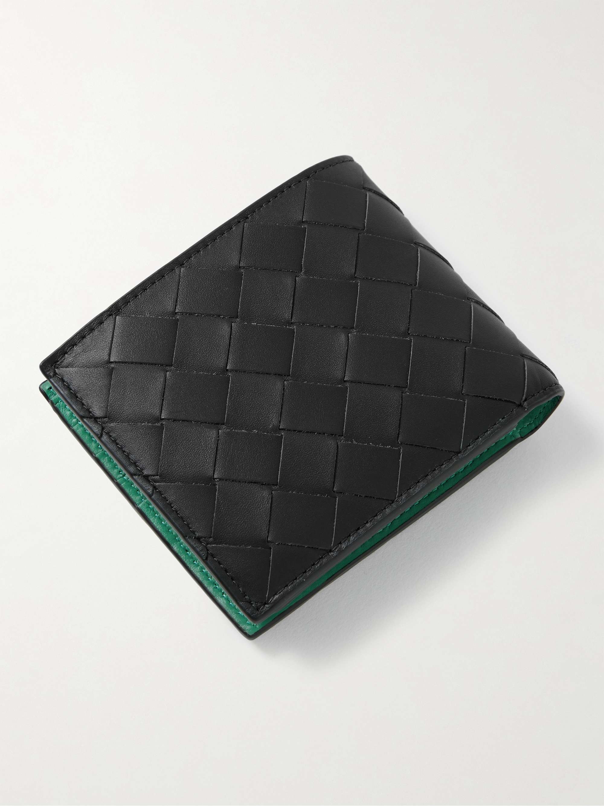 BOTTEGA VENETA Intrecciato Leather Billfold Wallet