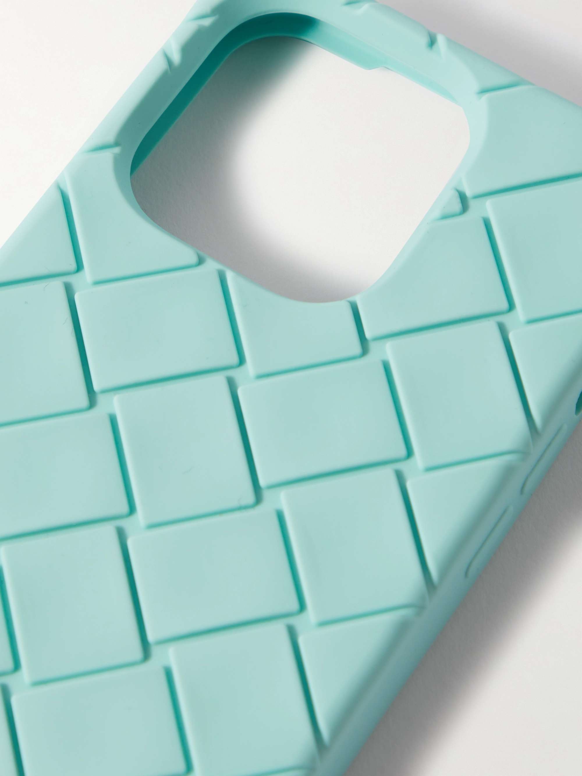 BOTTEGA VENETA Intrecciato Rubber iPhone 14 Pro Case