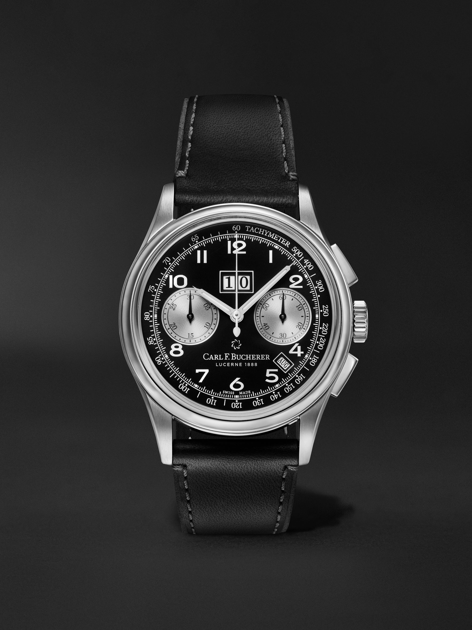 Lotus Orologio Uomo Cronografo In Acciaio 18859/2: Design Sportivo Con Cinturino In Pelle, Impermeabile 50m
