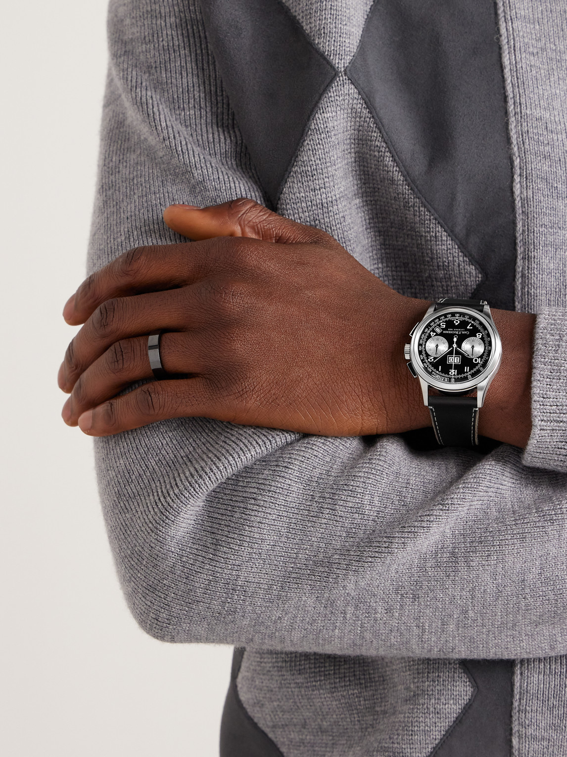 Heritage BiCompax Annual Limited Edition Automatic Chronograph Stainless Steel Watch, Ref. 00.10803.08.32.01 — 2