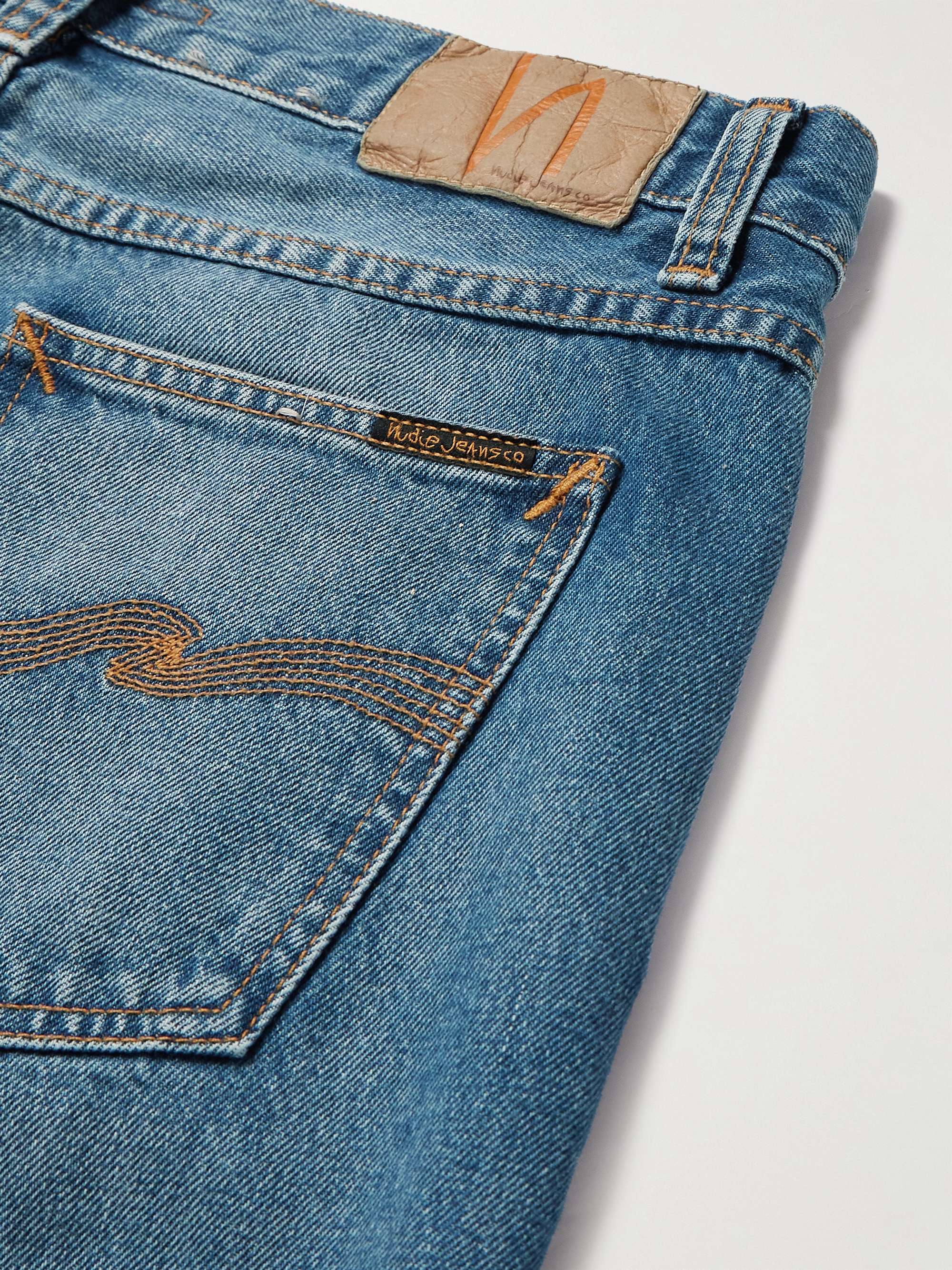 NUDIE JEANS Gritty Jackson Slim-Fit Jeans for Men | MR PORTER