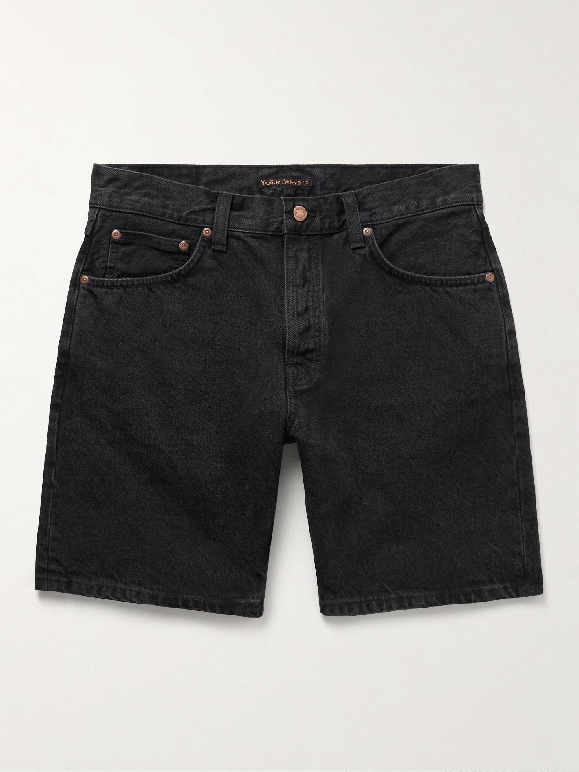 Aggregate more than 175 buy black denim shorts best