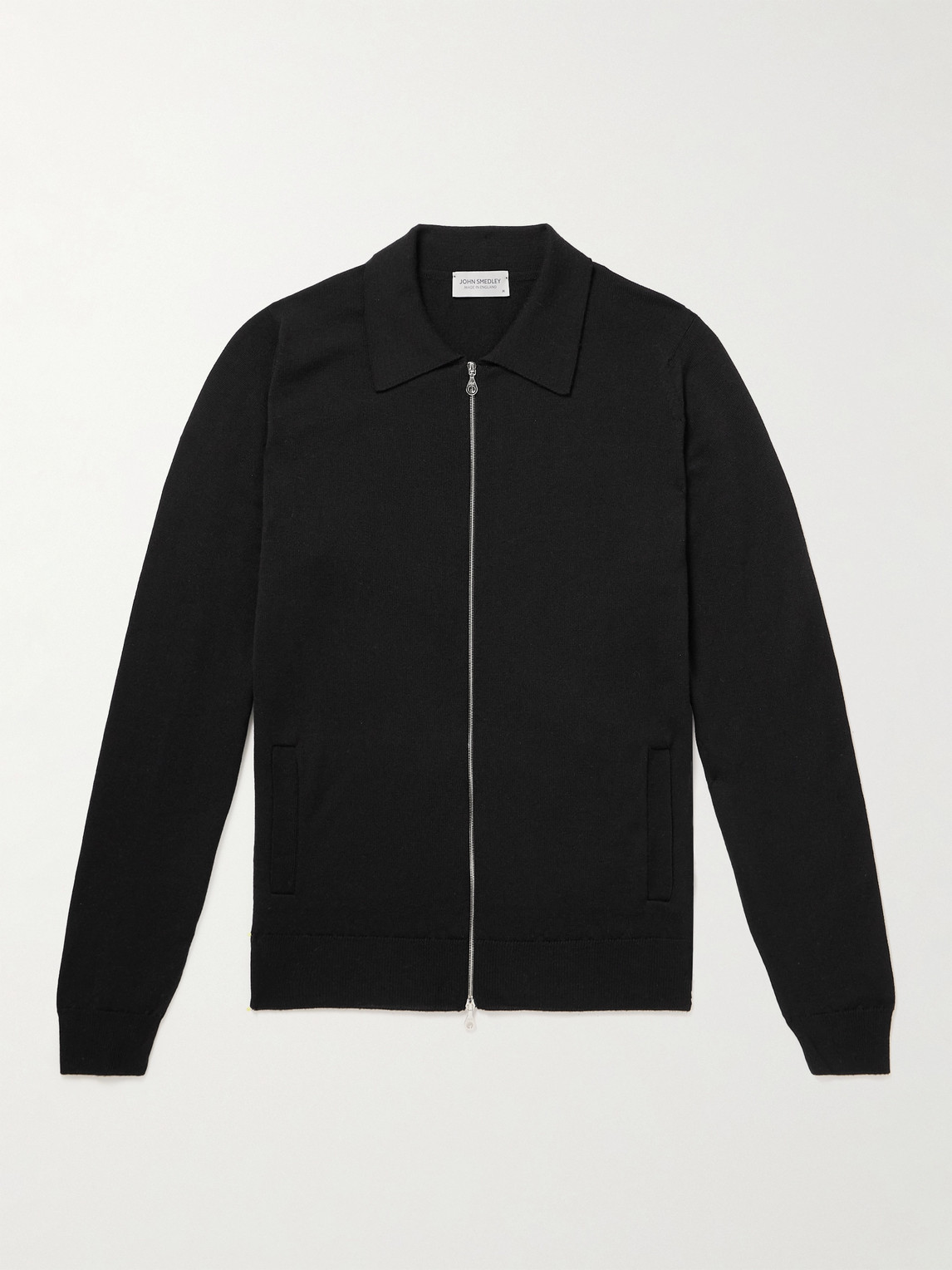 John Smedley Alston Slim-Fit erino Wool Zip-Up Cardiganen