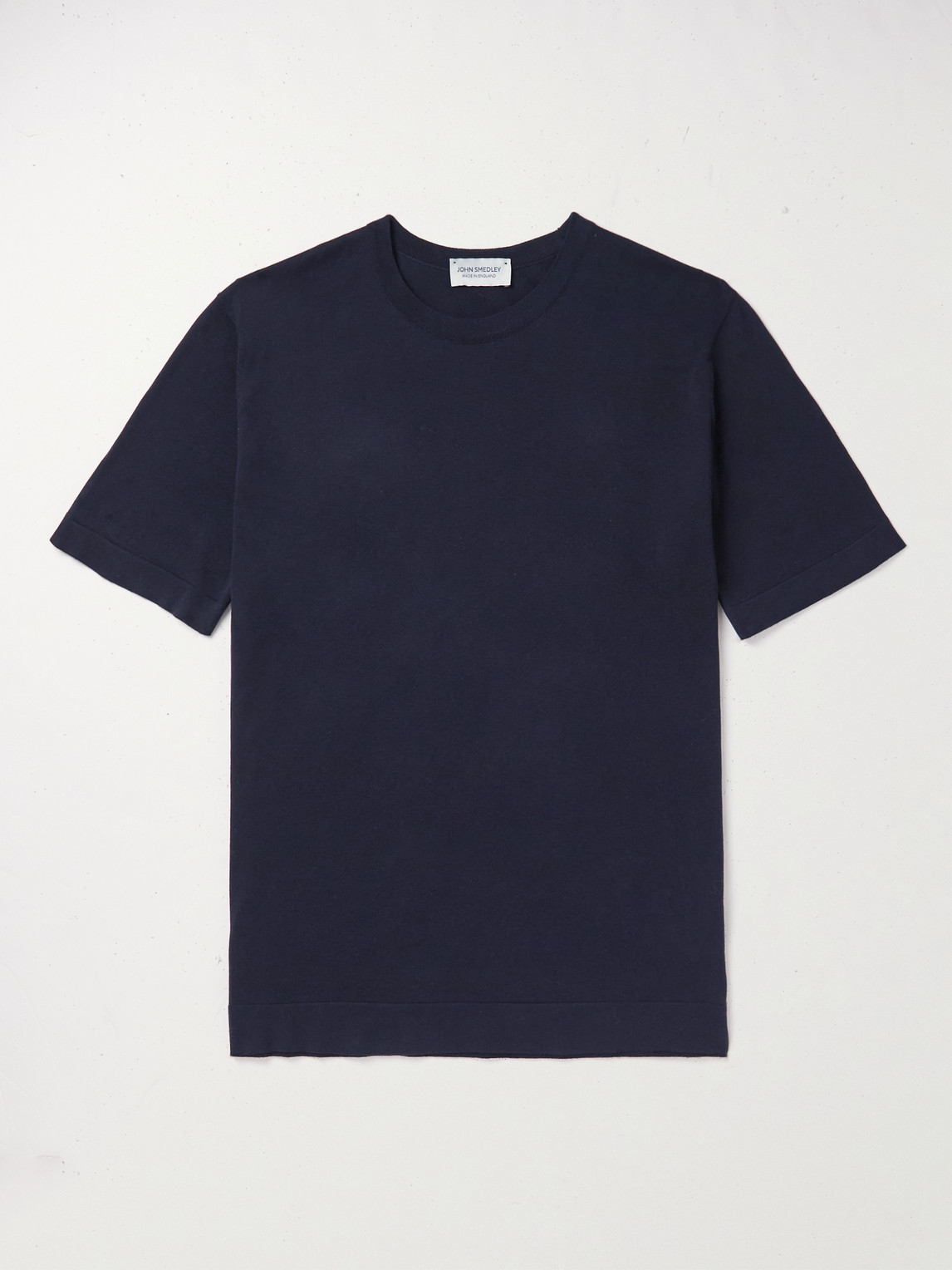 John Smedley John Smedley - Lorca Slim-Fit Sea Island Cotton T-Shirt - Men - Blue - S aus 100% Cotton in Blue