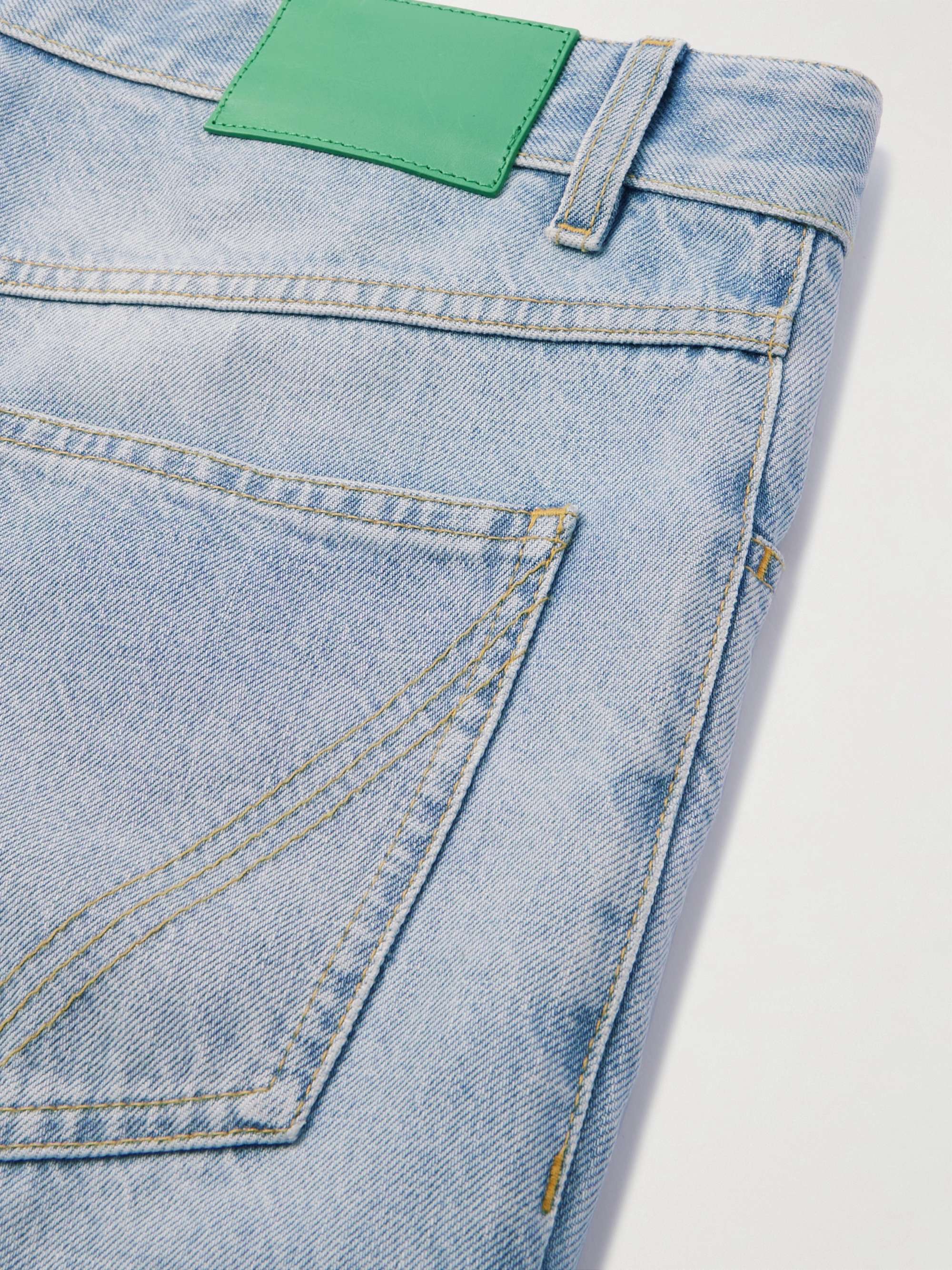 BOTTEGA VENETA Wide-Leg Bleached Jeans