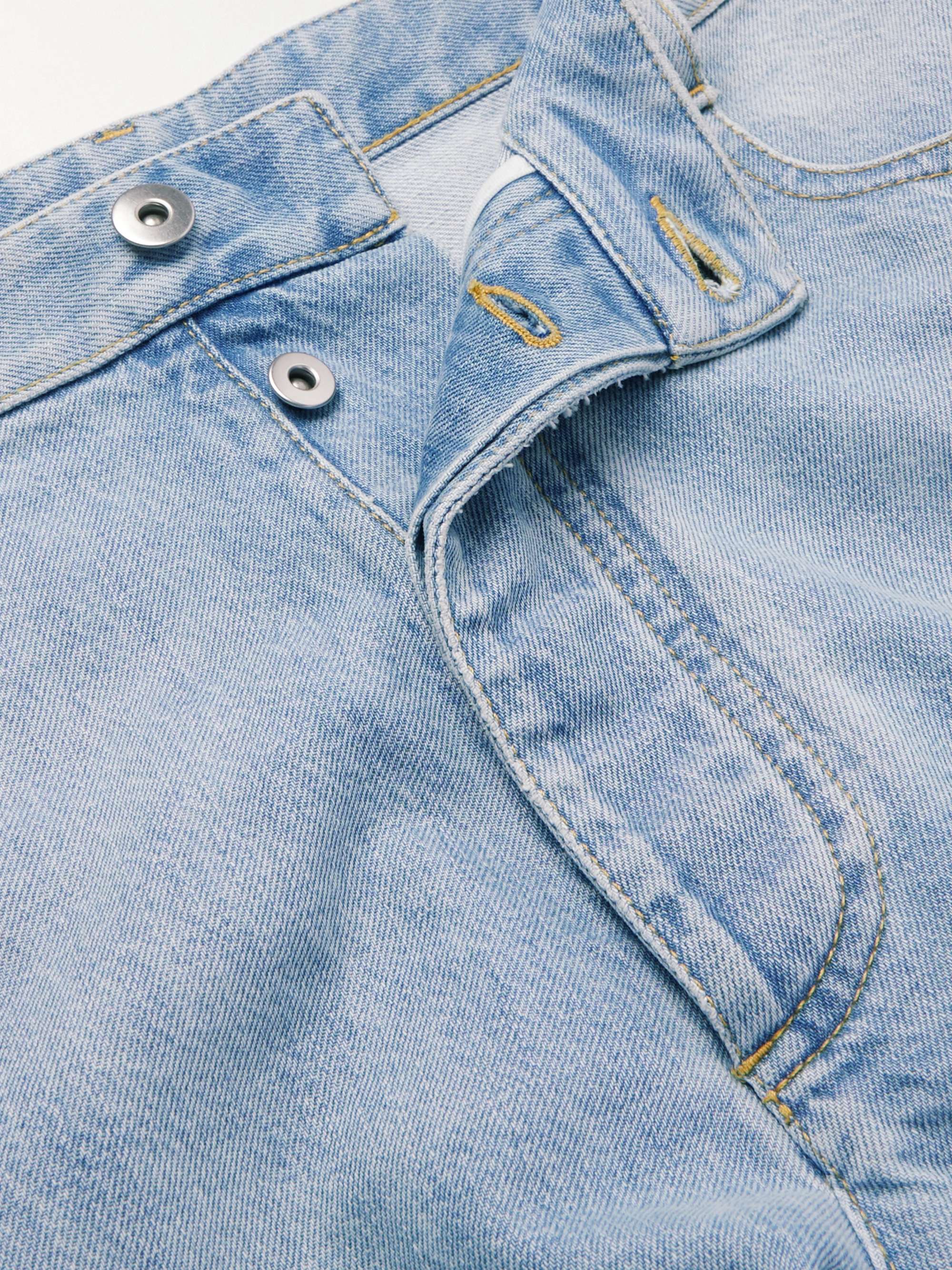 BOTTEGA VENETA Wide-Leg Bleached Jeans