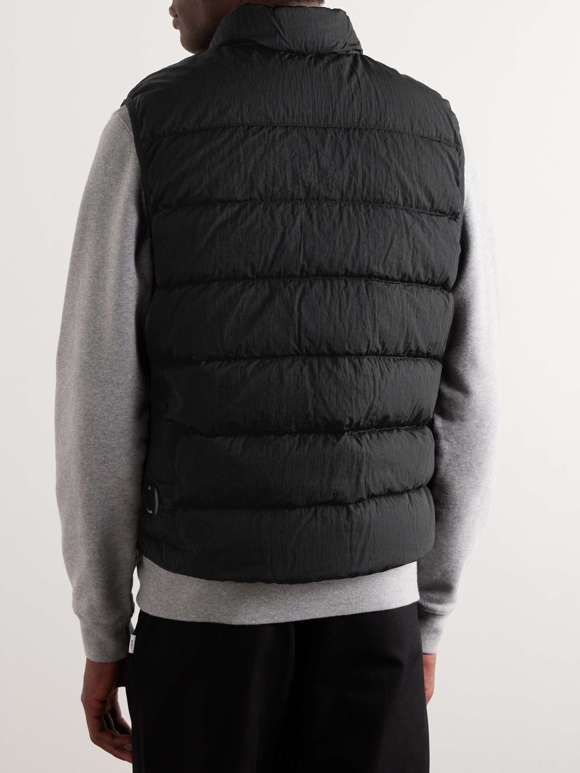 C.P. COMPANY Slim-Fit Quilted Eco-Chrome R Down Gilet for Men | MR PORTER