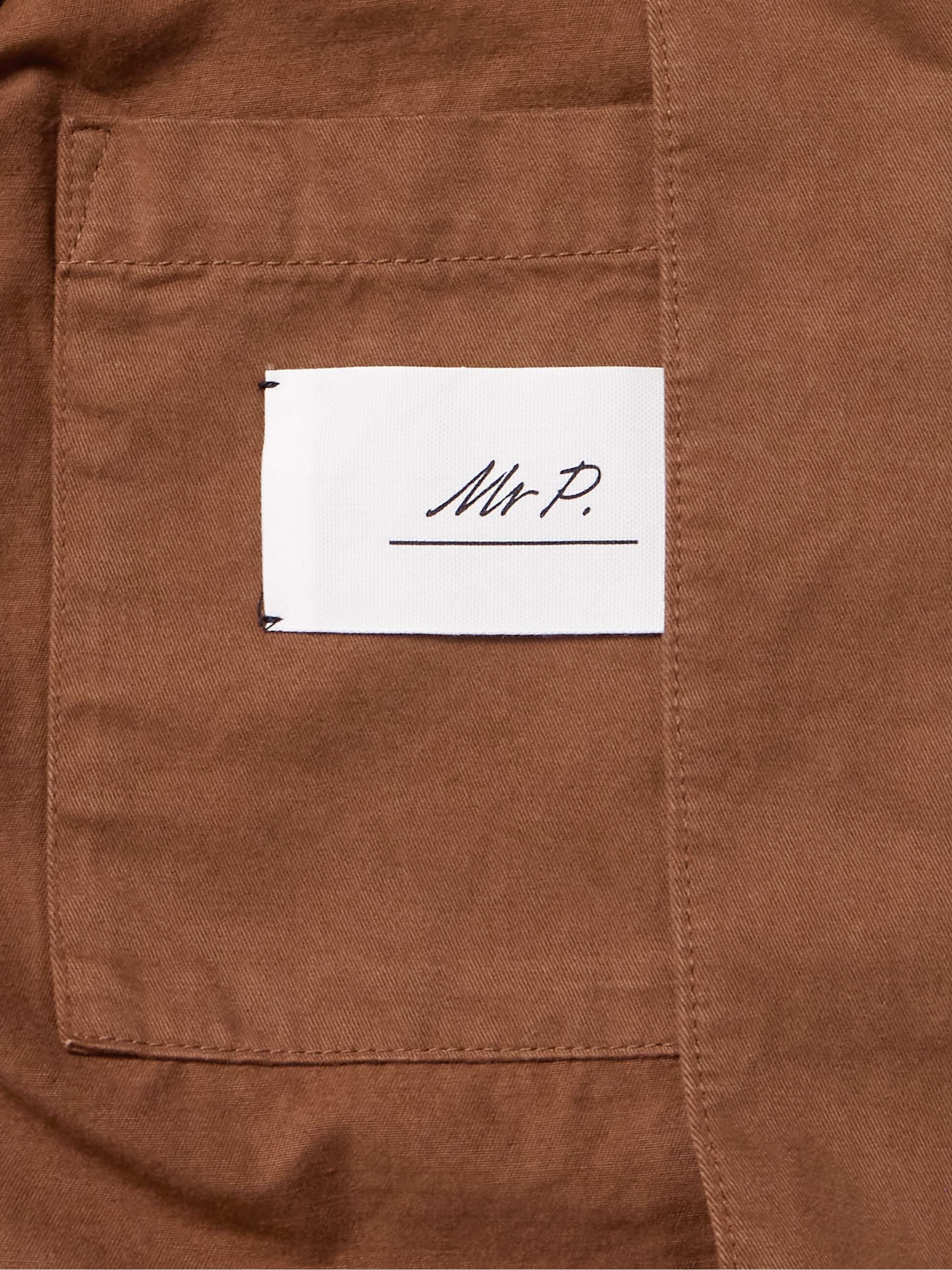 MR P. Garment-Dyed Cotton-Twill Blazer for Men | MR PORTER