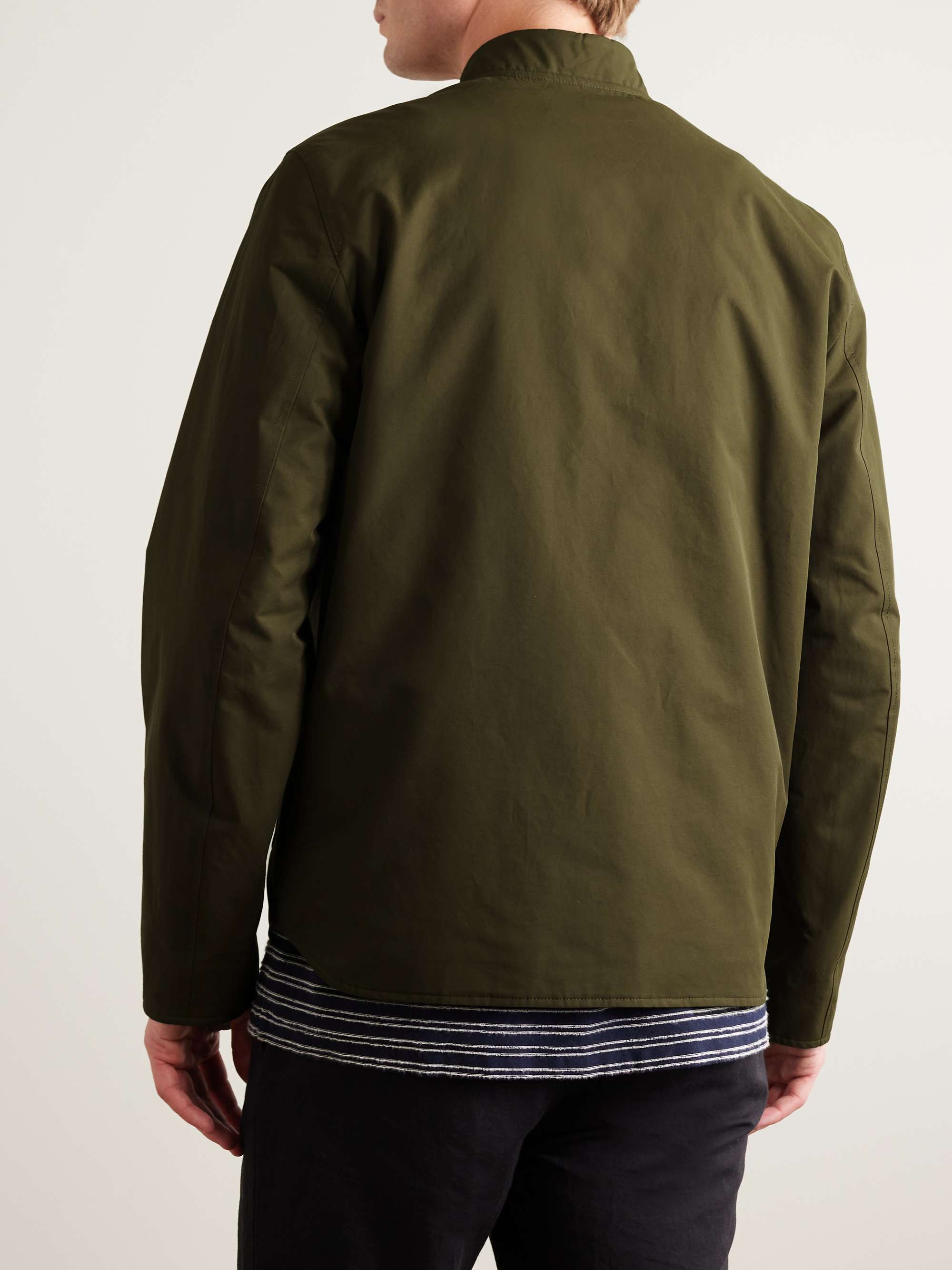 MR P. Padded Cotton-Blend Shell Harrington Jacket for Men | MR PORTER