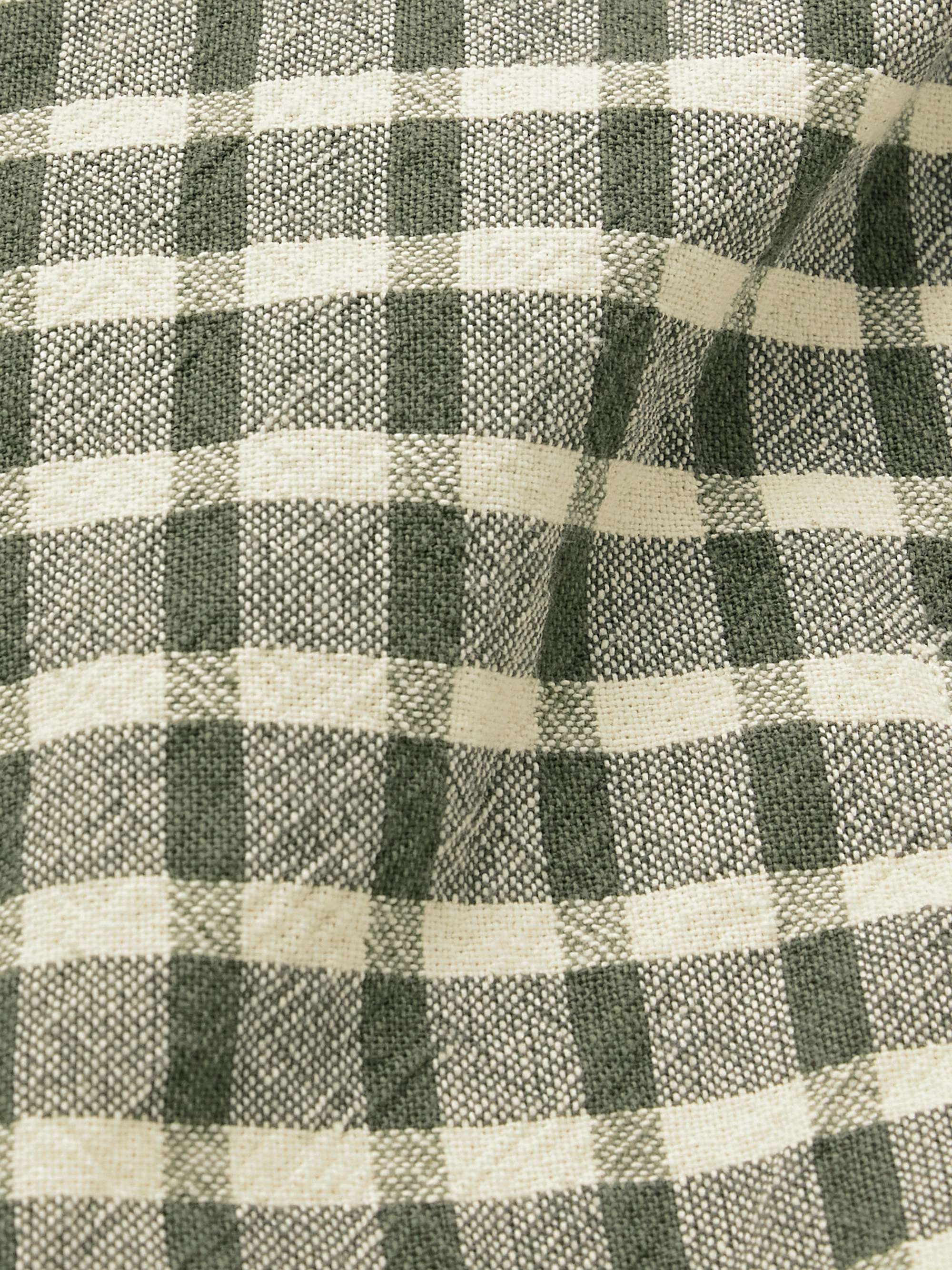 MR P. Checked Cotton Shirt Jacket