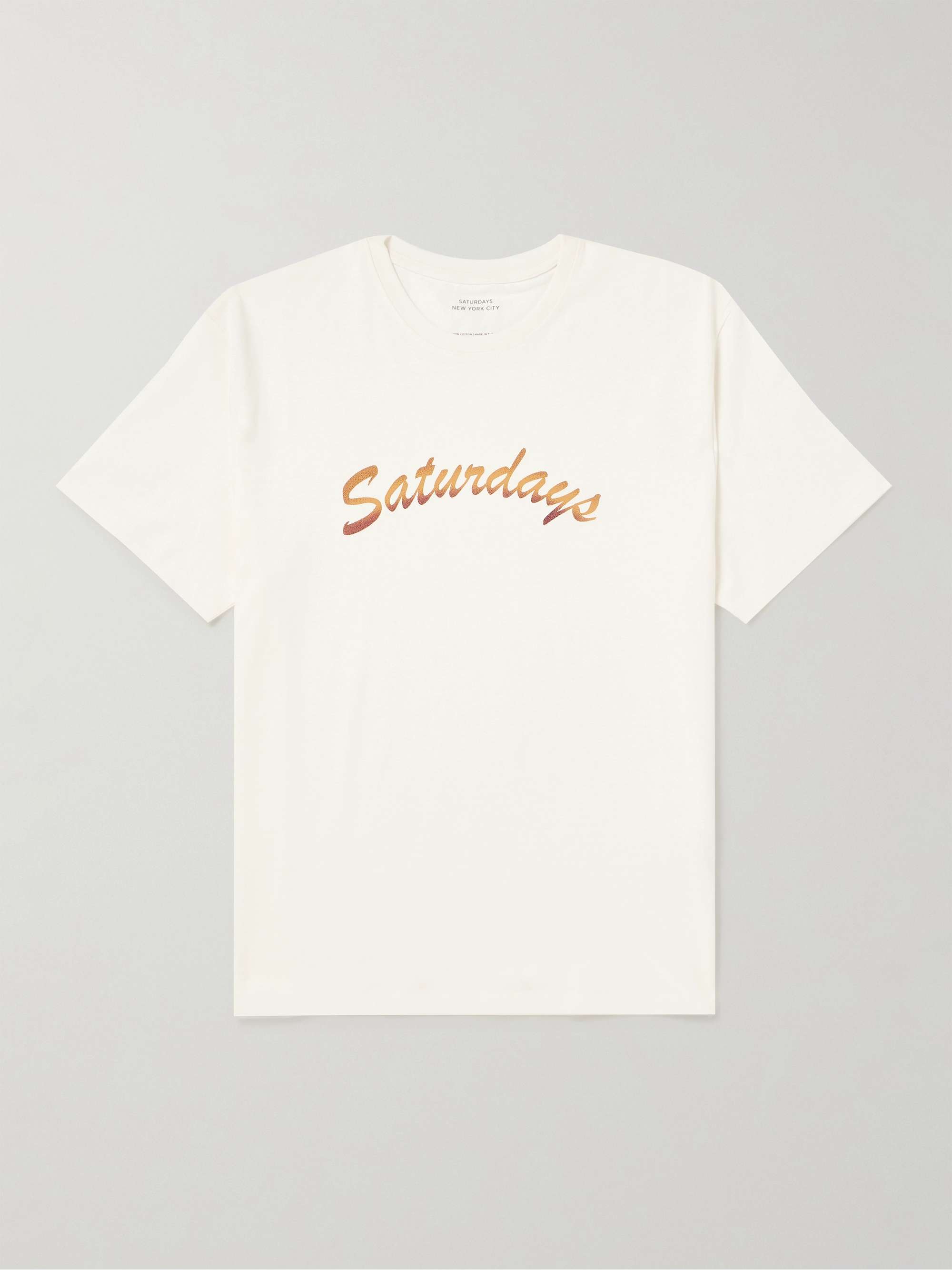 SATURDAYS NYC + Oakley Logo-Print Cotton-Jersey T-Shirt for Men