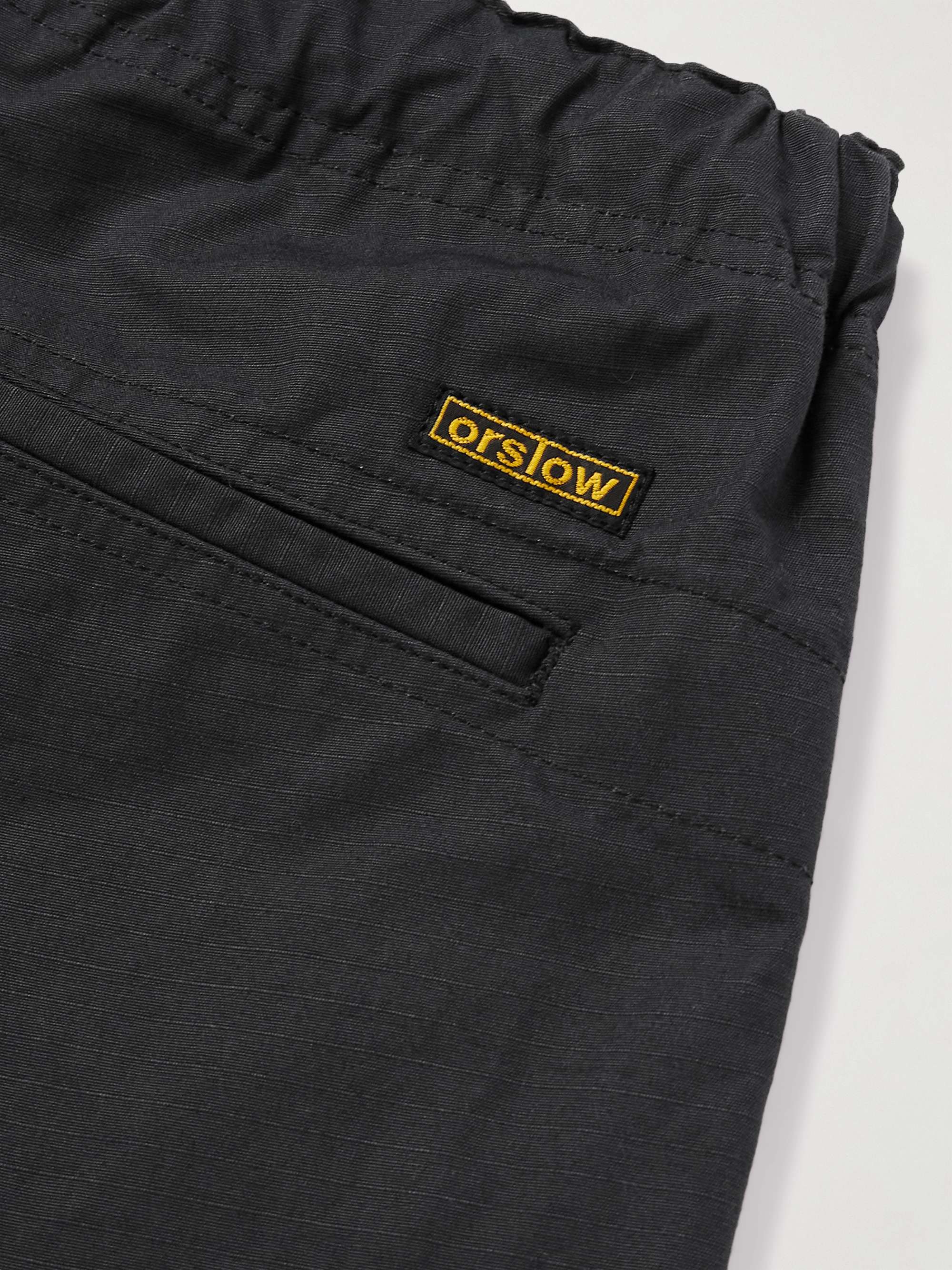 ORSLOW New Yorker Straight Leg Cotton-Ripstop Trousers