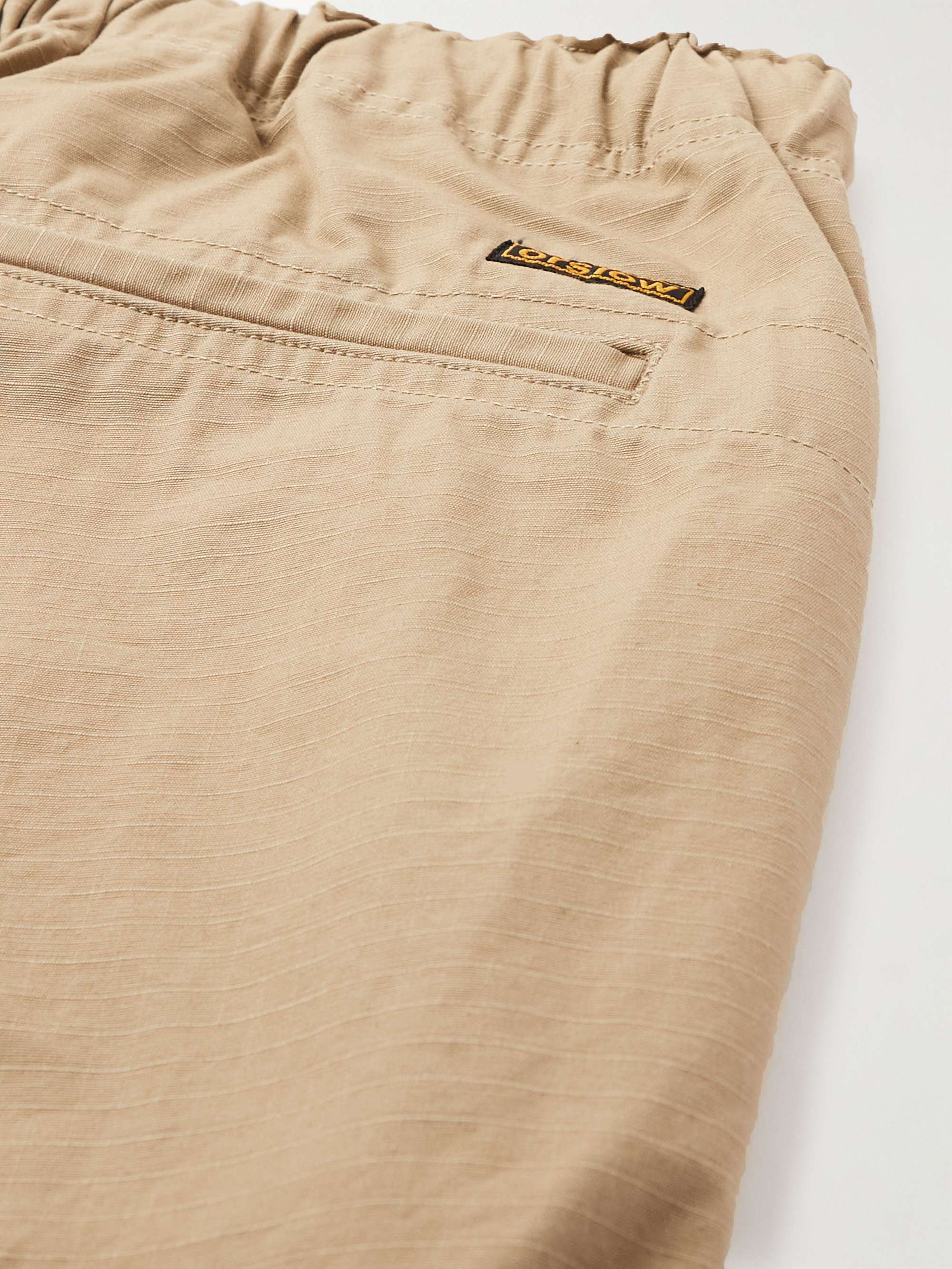 ORSLOW New Yorker Straight Leg Cotton-Ripstop Trousers